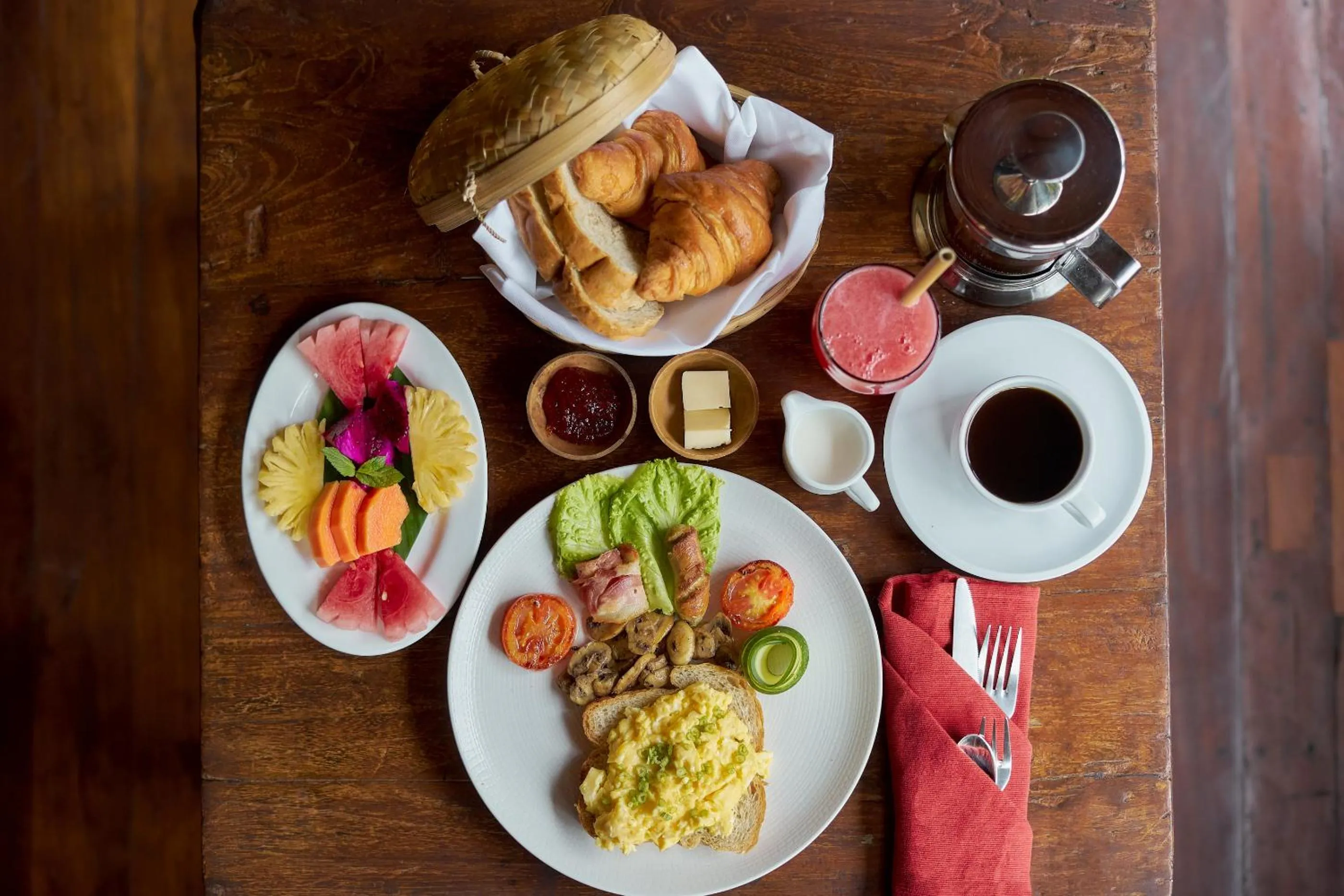 Coffee/tea facilities in Andara Ubud Villa