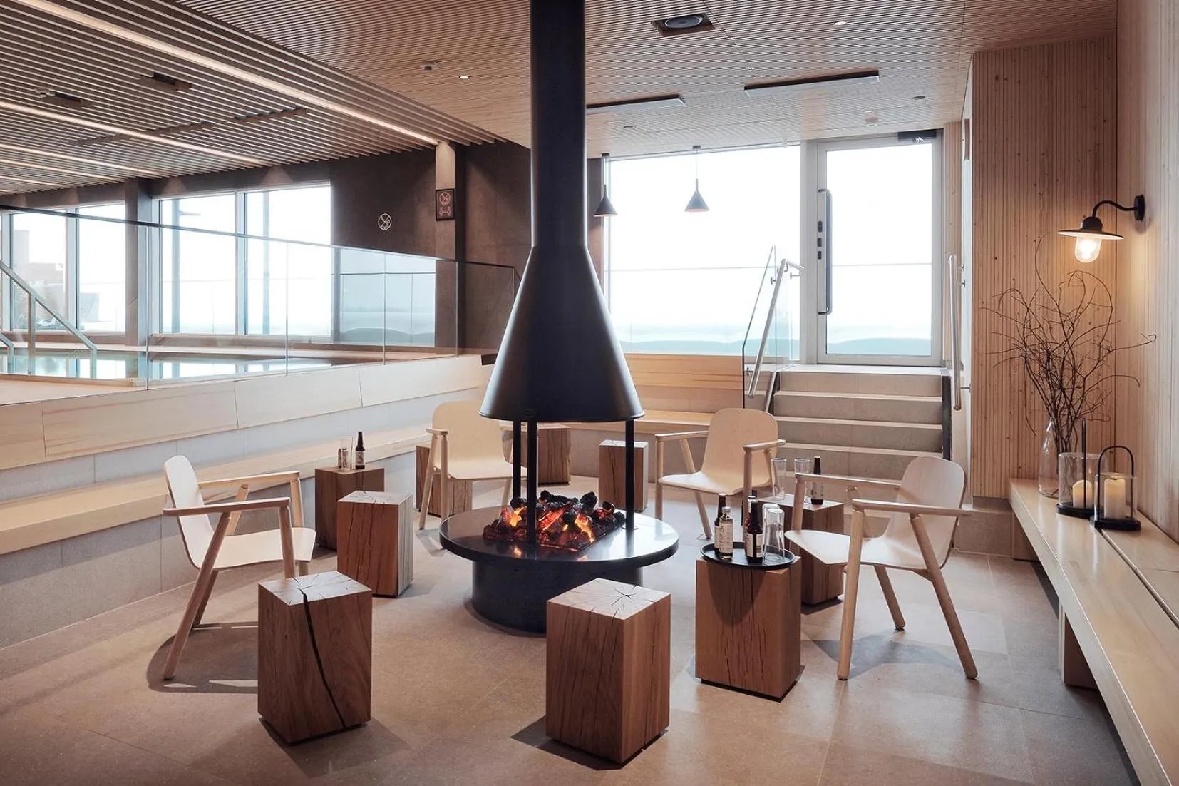 Lounge or bar in VALO Hotel & Work Helsinki