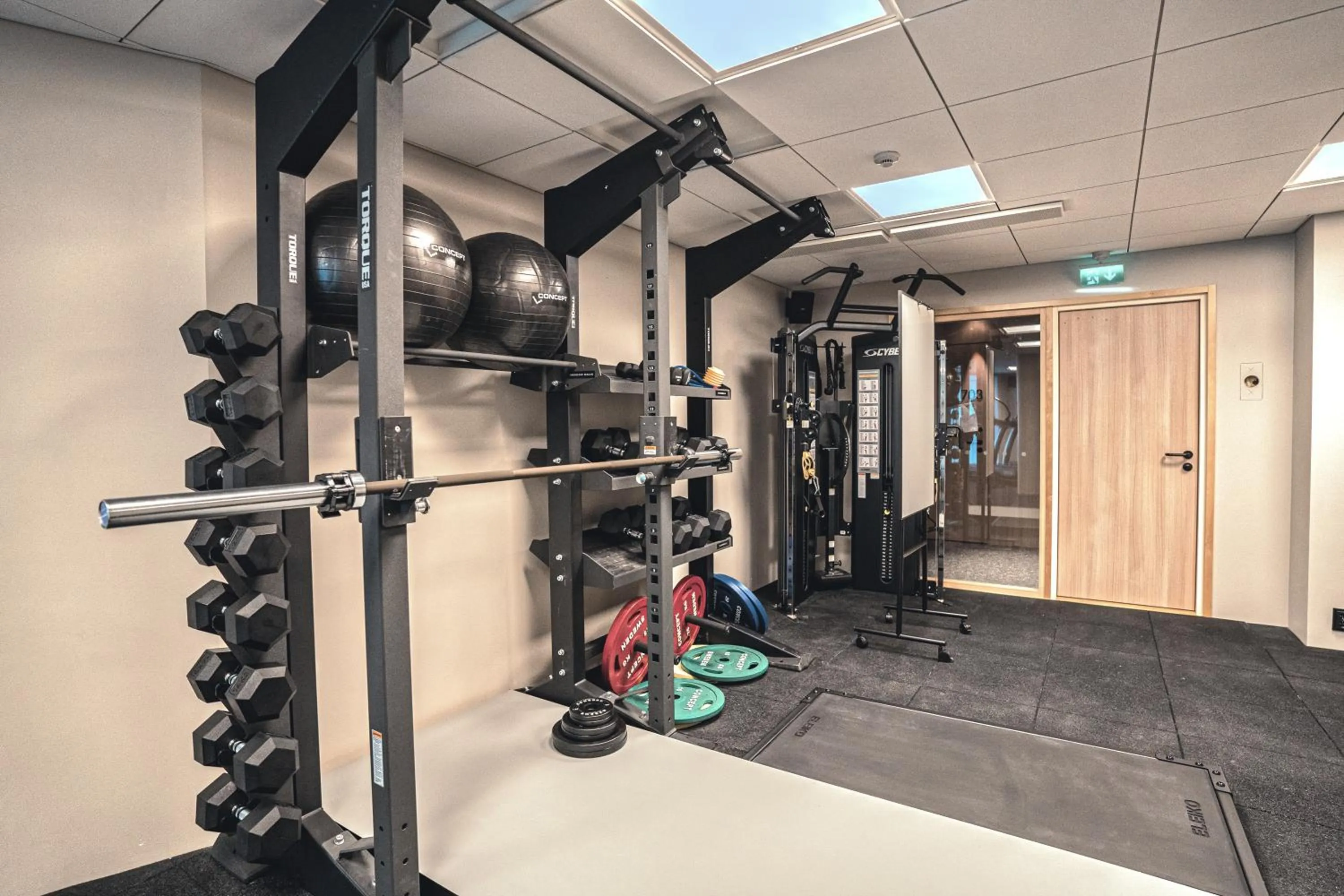 Fitness centre/facilities in VALO Hotel & Work Helsinki