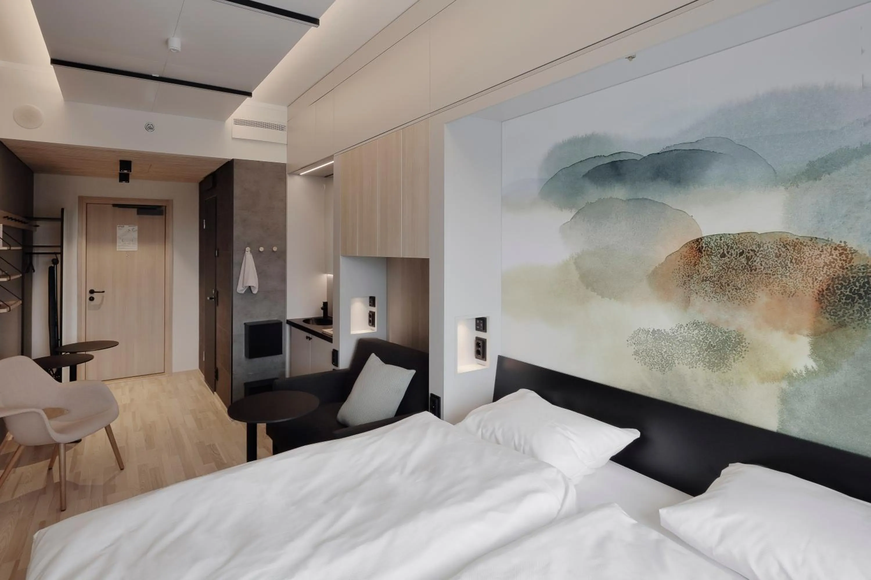 Bedroom, Bed in VALO Hotel & Work Helsinki