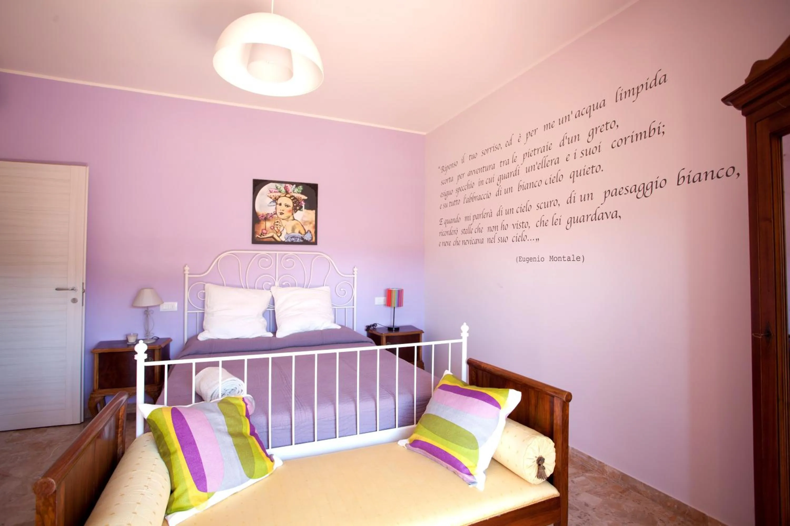 Bedroom, Bed in B&B I Poeti