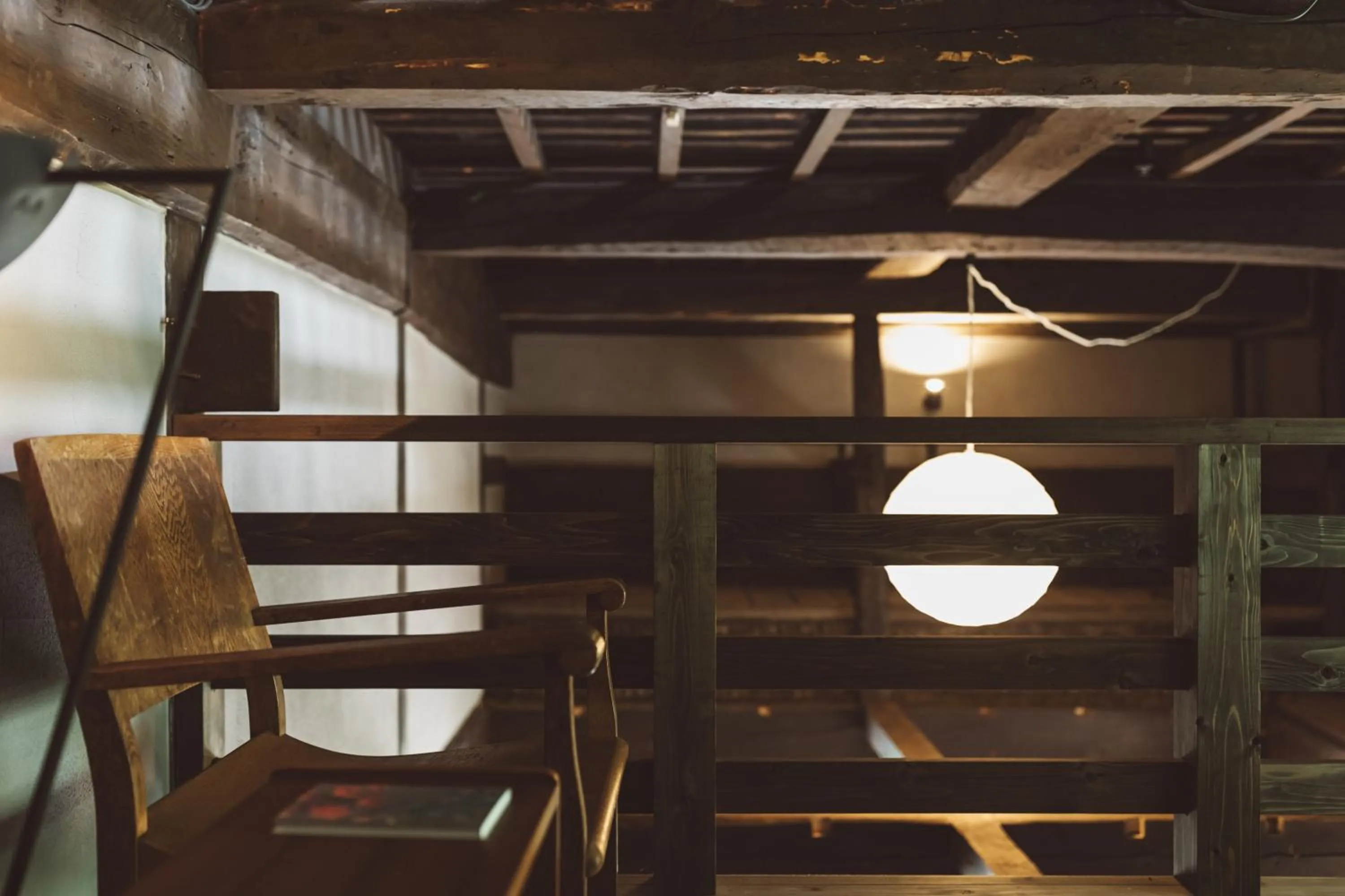 Seating area in NIPPONIA Kosuge Village