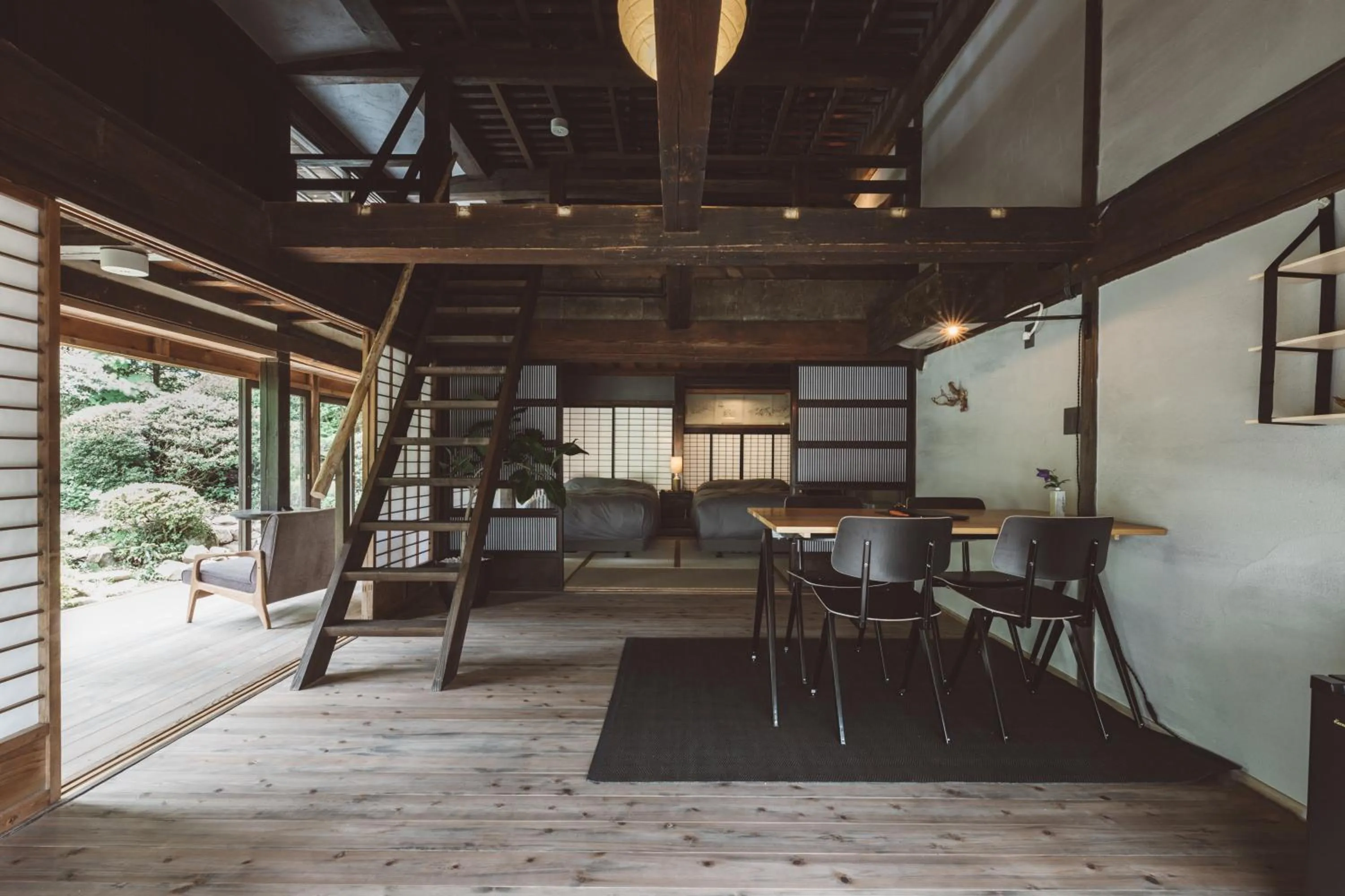 Dining area in NIPPONIA Kosuge Village