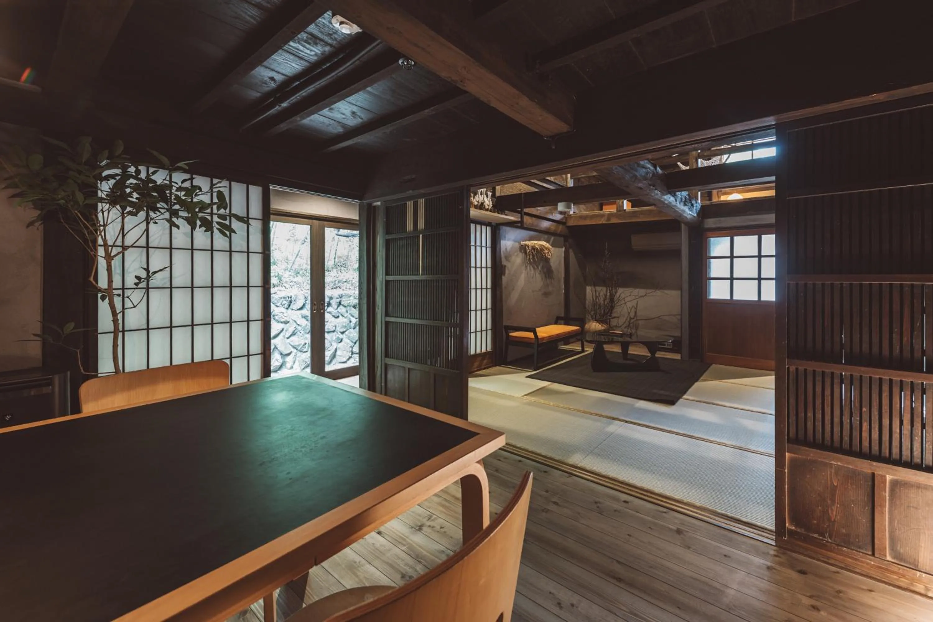 Dining area in NIPPONIA Kosuge Village