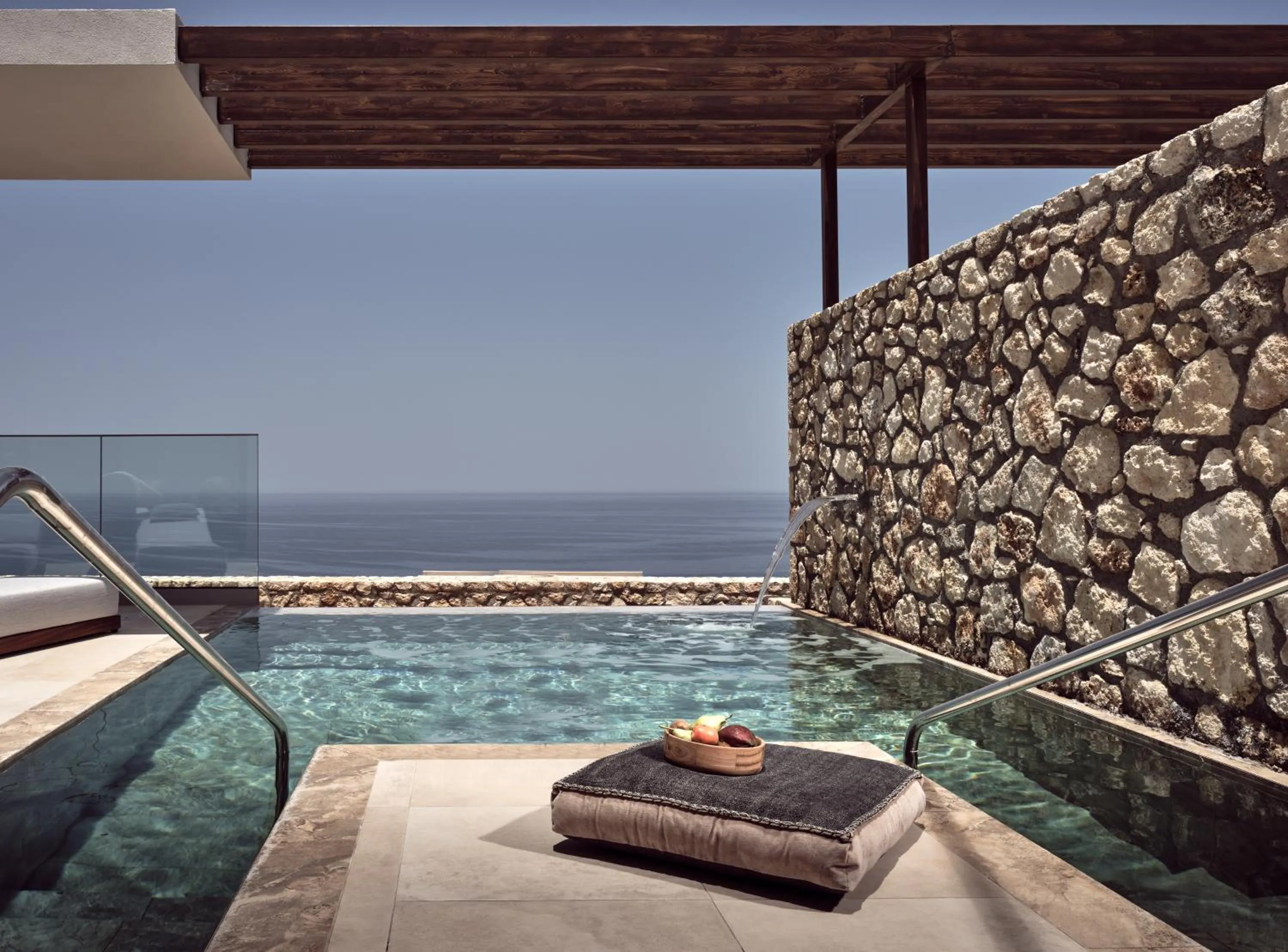 Swimming pool in The Royal Senses Resort & Spa Crete, Curio Collection by Hilton