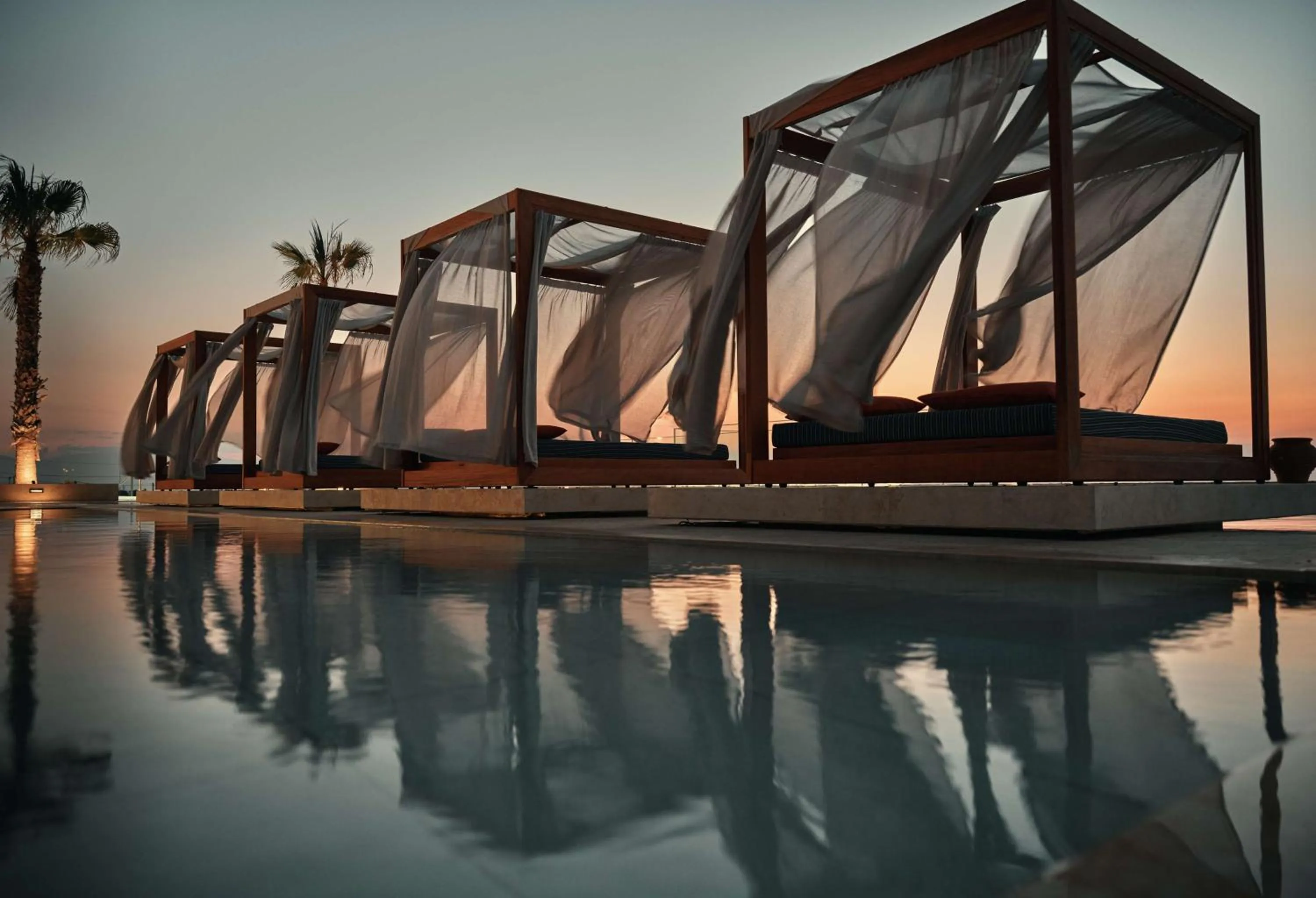 Pool view in The Royal Senses Resort & Spa Crete, Curio Collection by Hilton