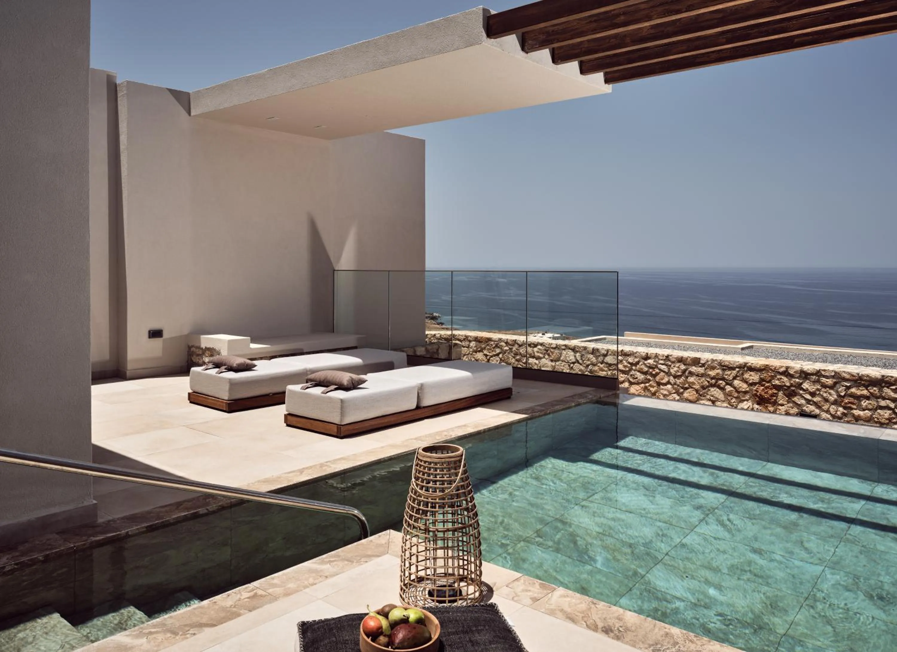 Swimming pool in The Royal Senses Resort & Spa Crete, Curio Collection by Hilton