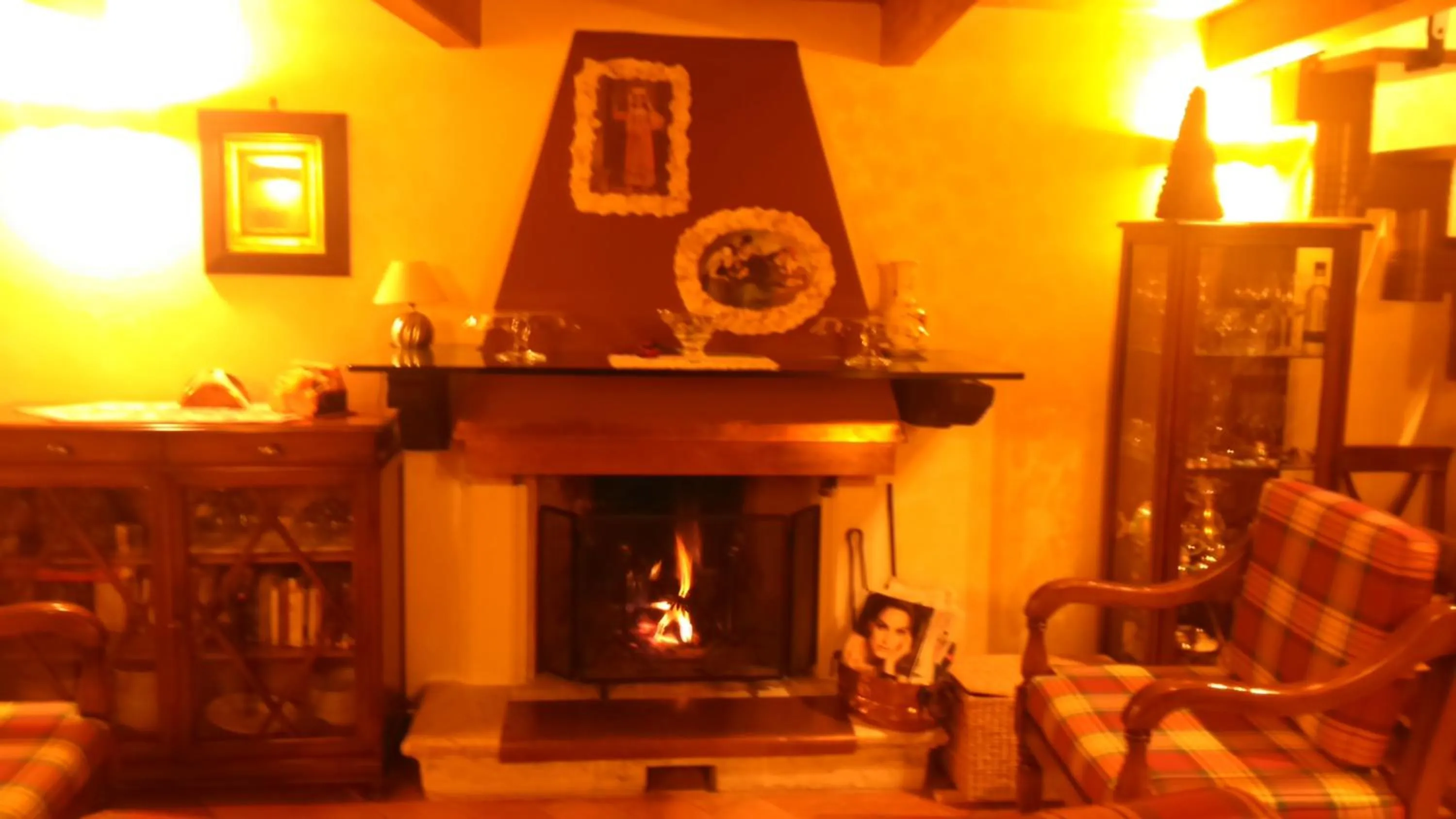 Living room in La Dimora di d'Annunzio