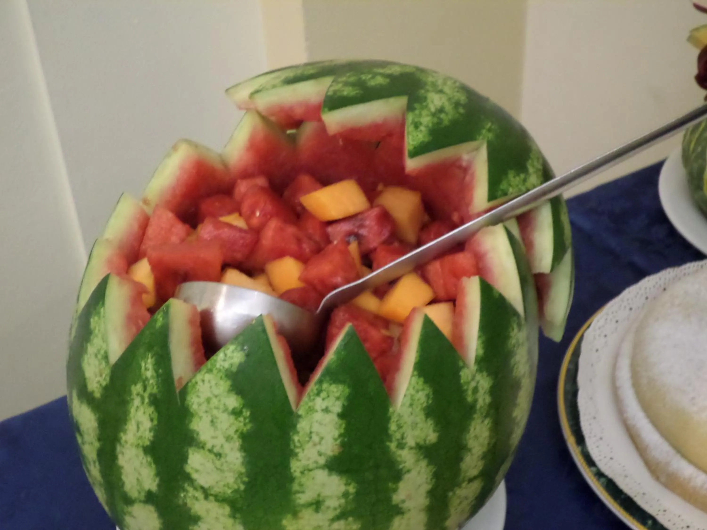 Food close-up in Terme Villa Pace