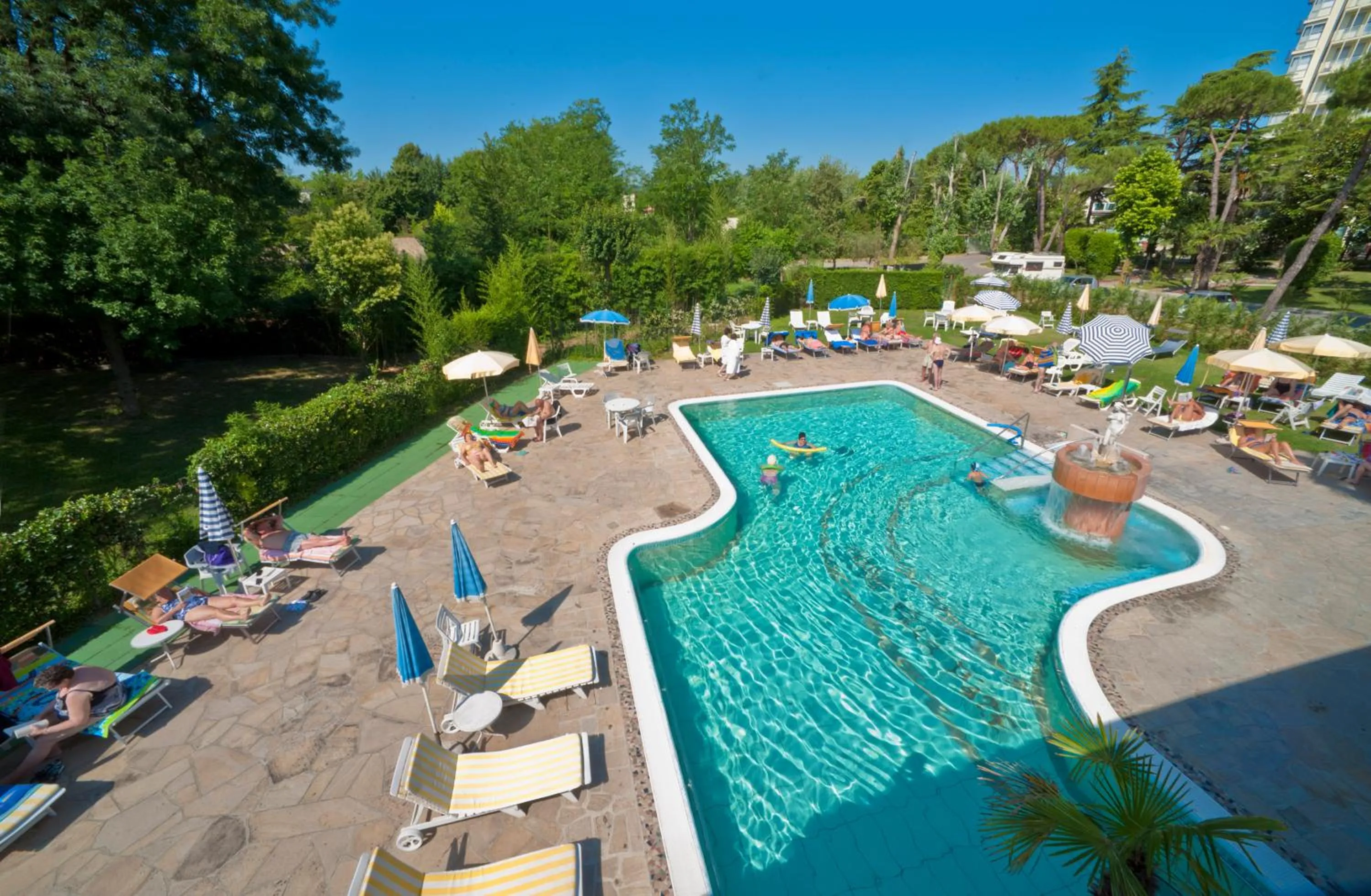 Swimming pool in Terme Villa Pace