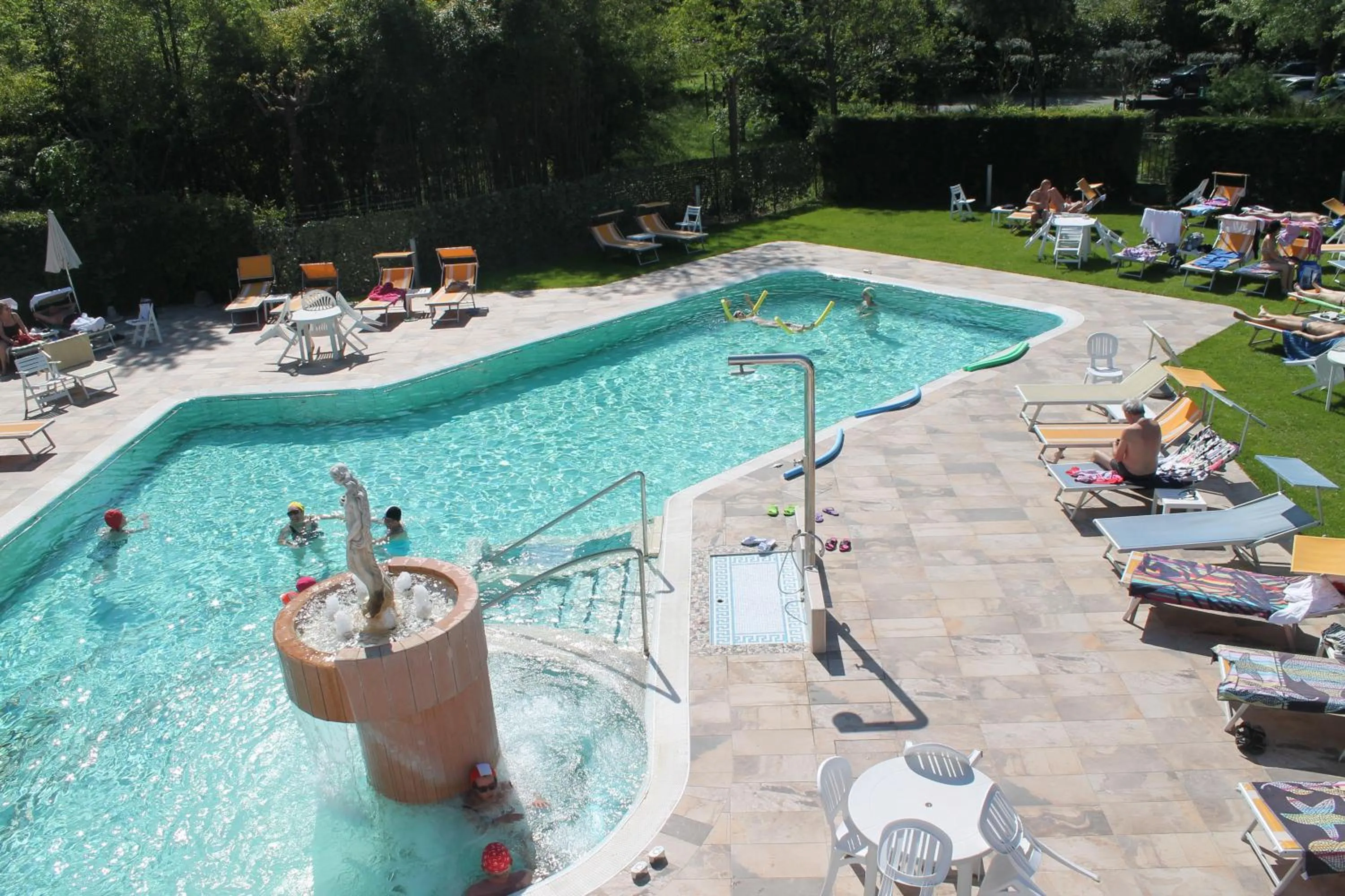 Swimming pool in Terme Villa Pace
