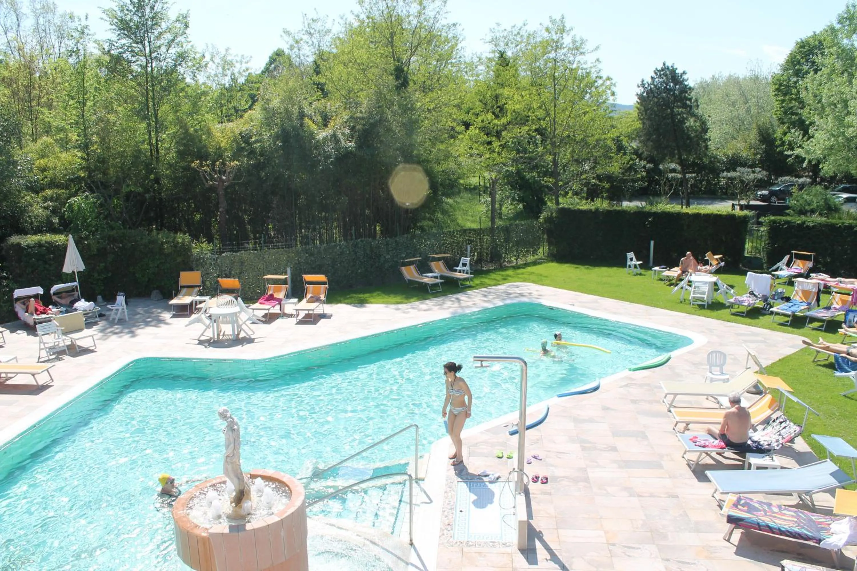 Swimming pool in Terme Villa Pace