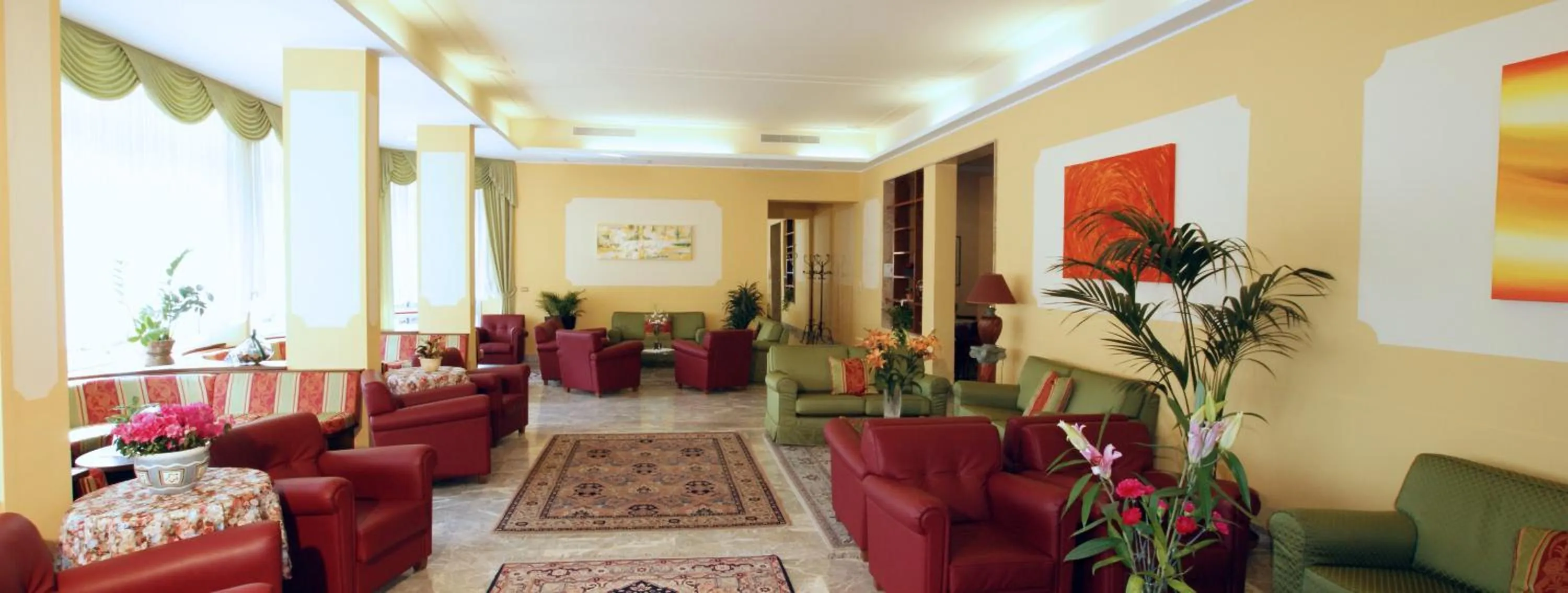 Lobby or reception in Terme Villa Pace