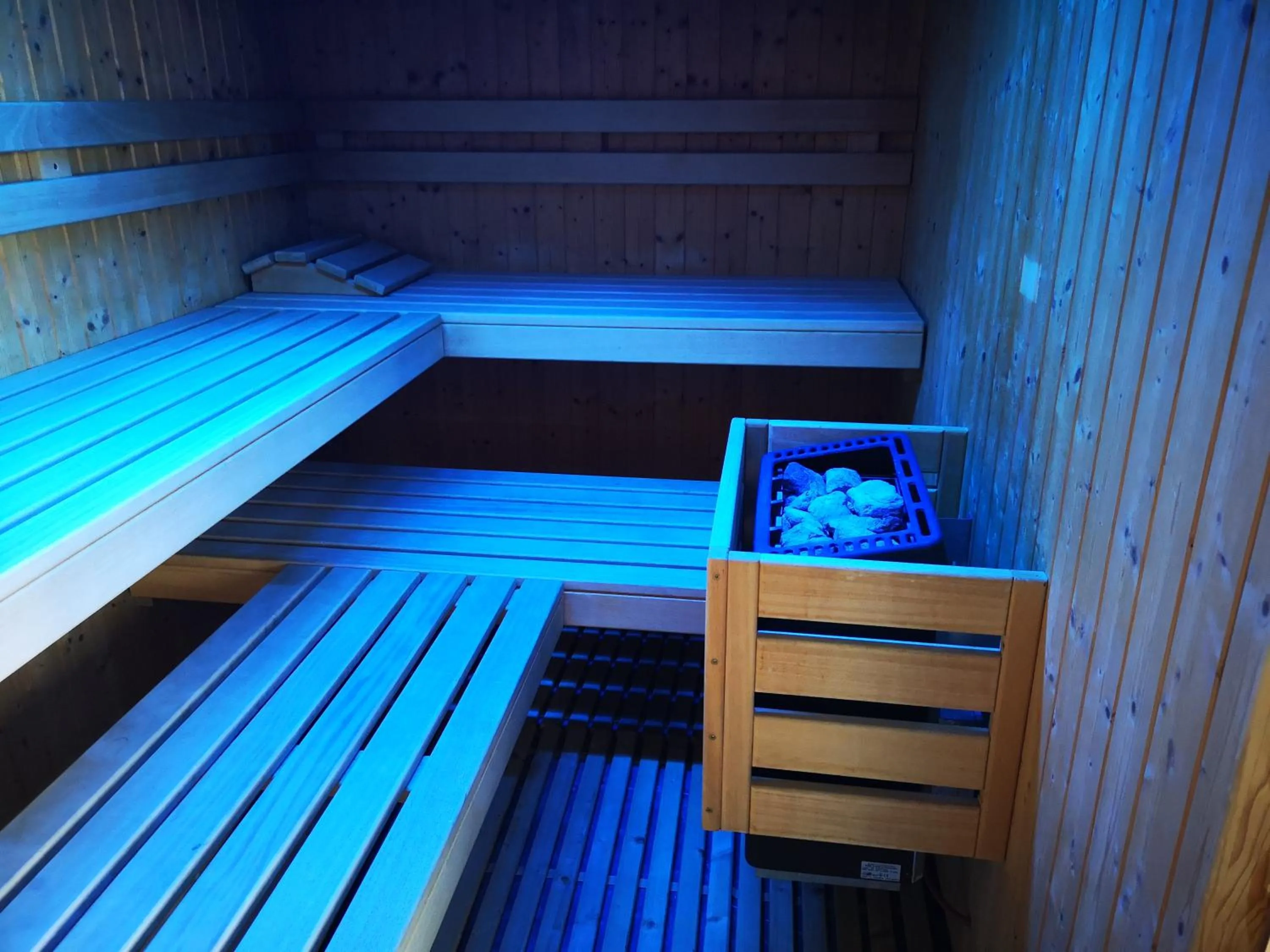 Sauna, Bed in Terme Villa Pace
