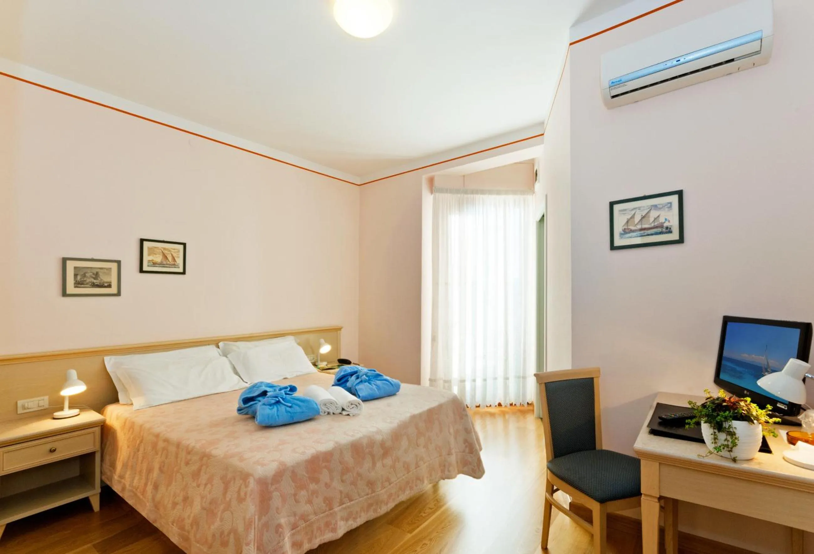 Bed in Terme Villa Pace