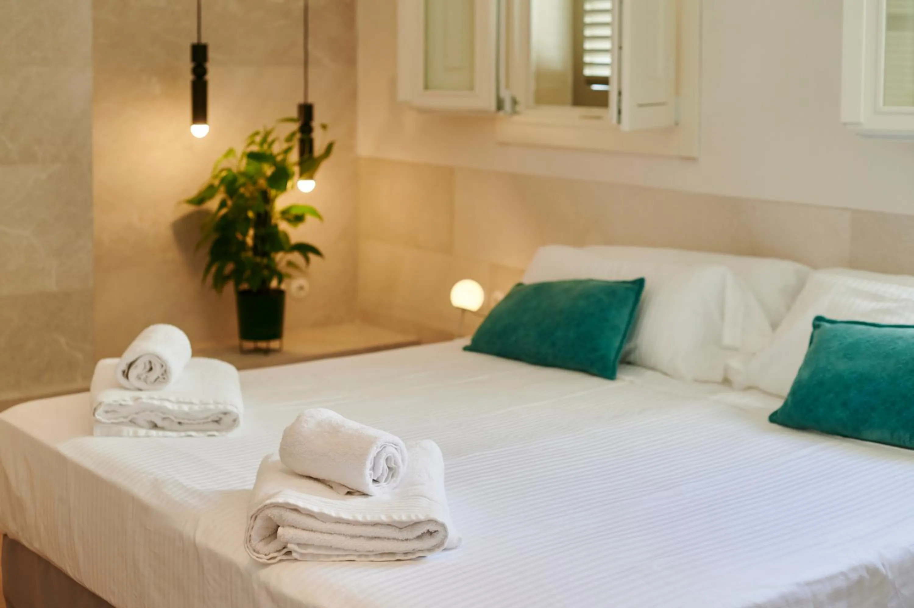 Bedroom, Bed in The Boc Suites