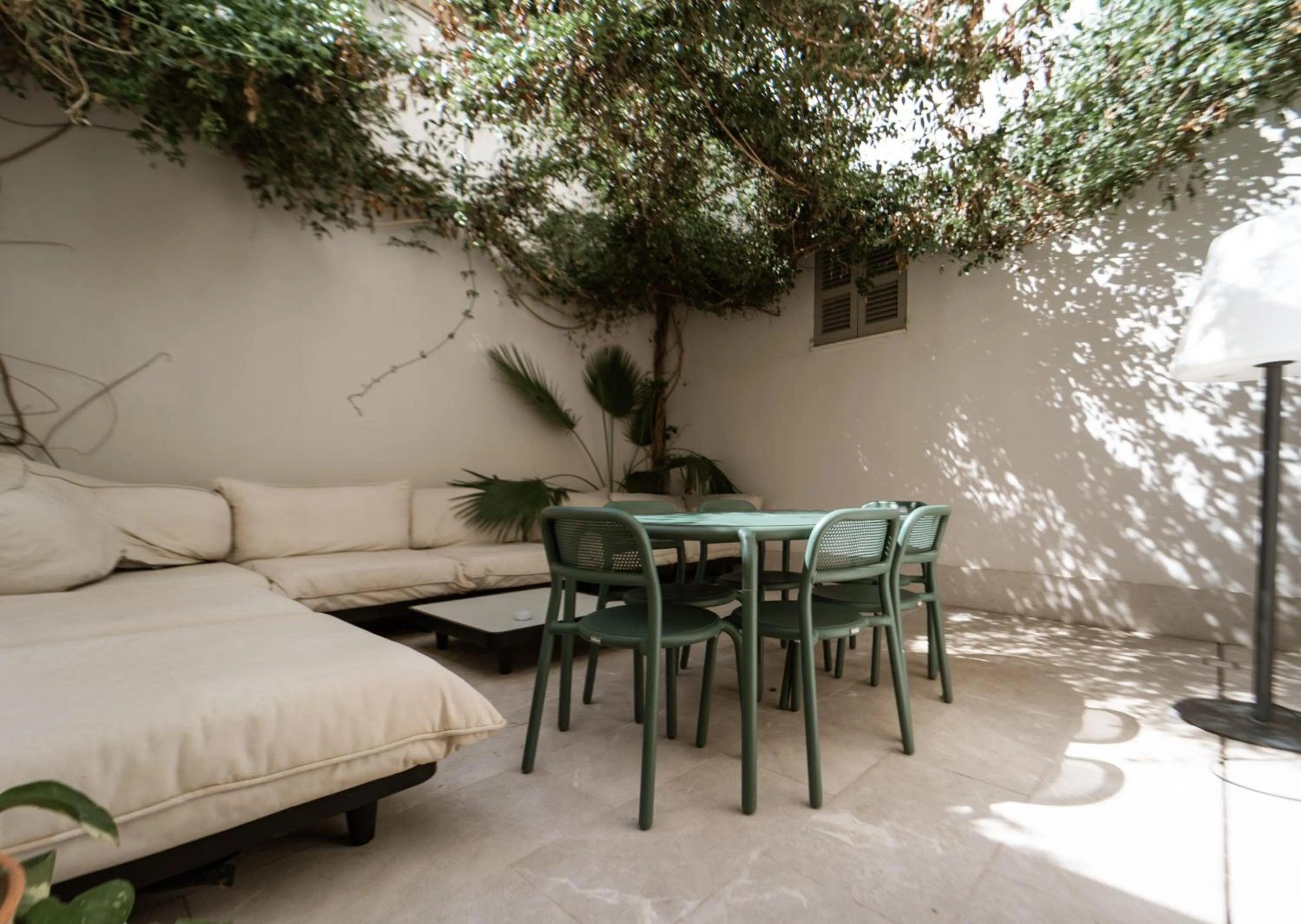 Patio in The Boc Suites