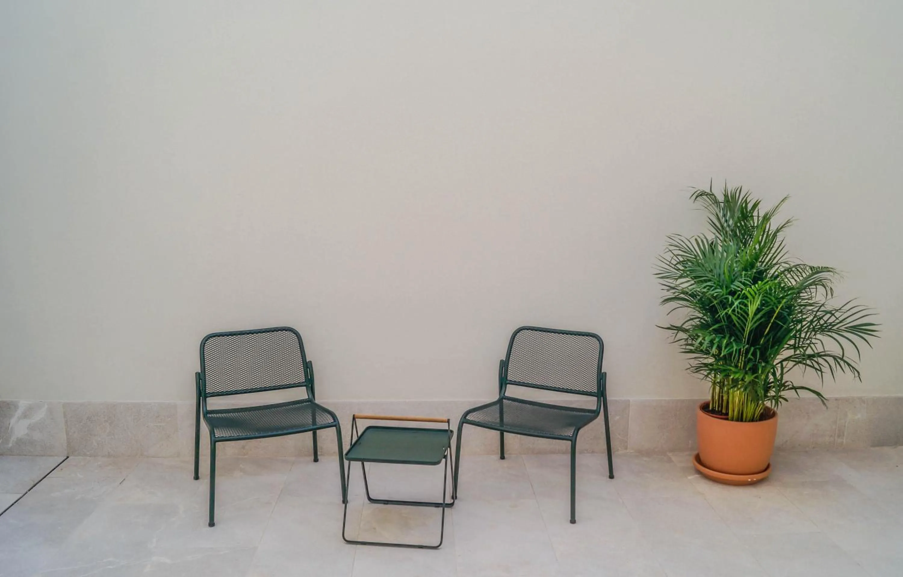 Patio in The Boc Suites