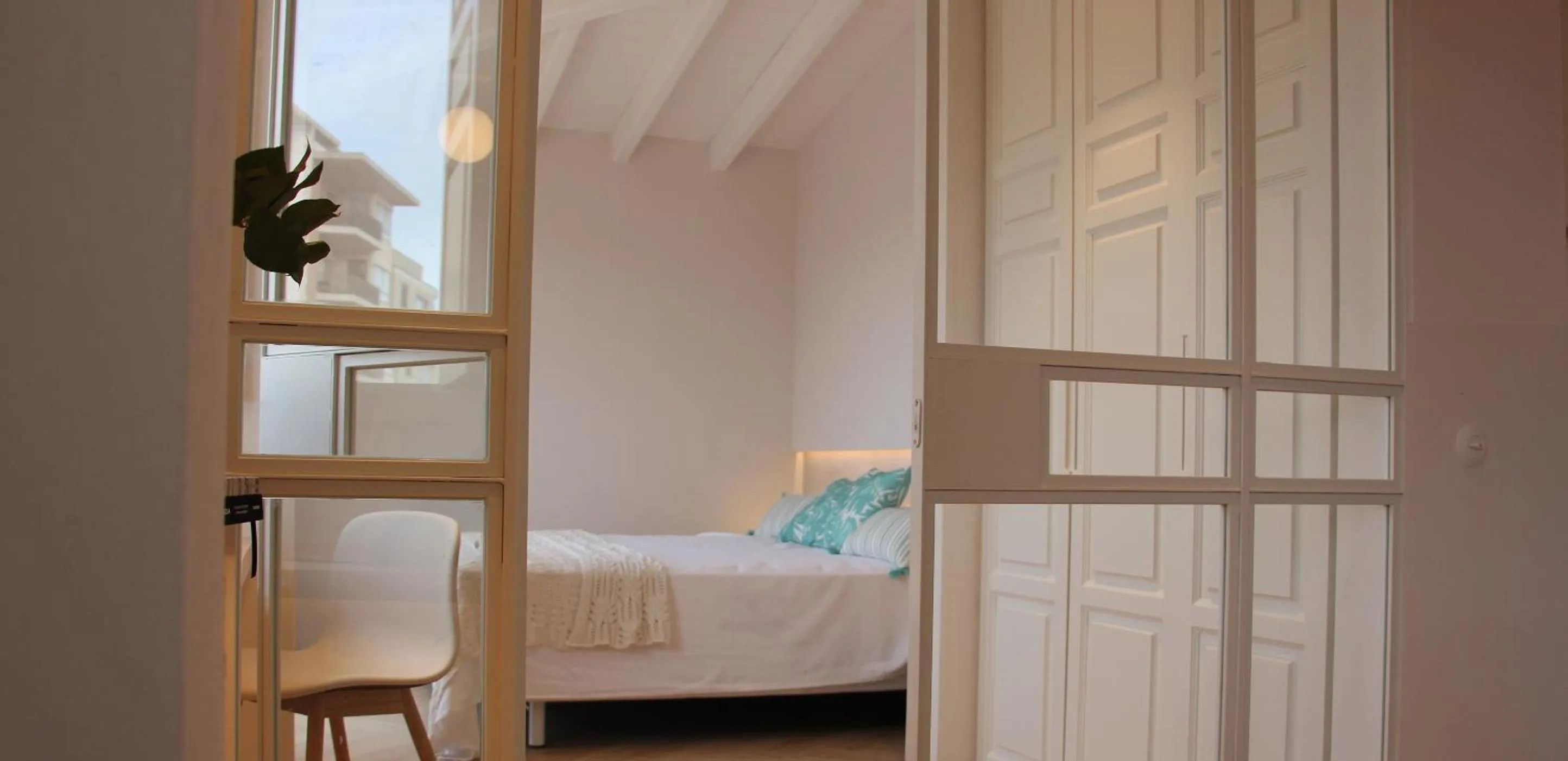 Bedroom, Bed in The Boc Suites