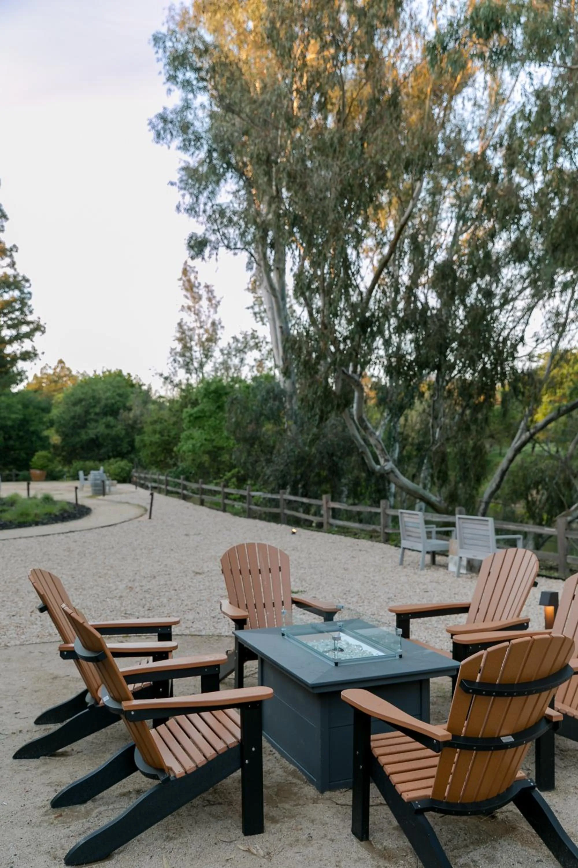 Garden in River Terrace Inn, a Noble House Hotel