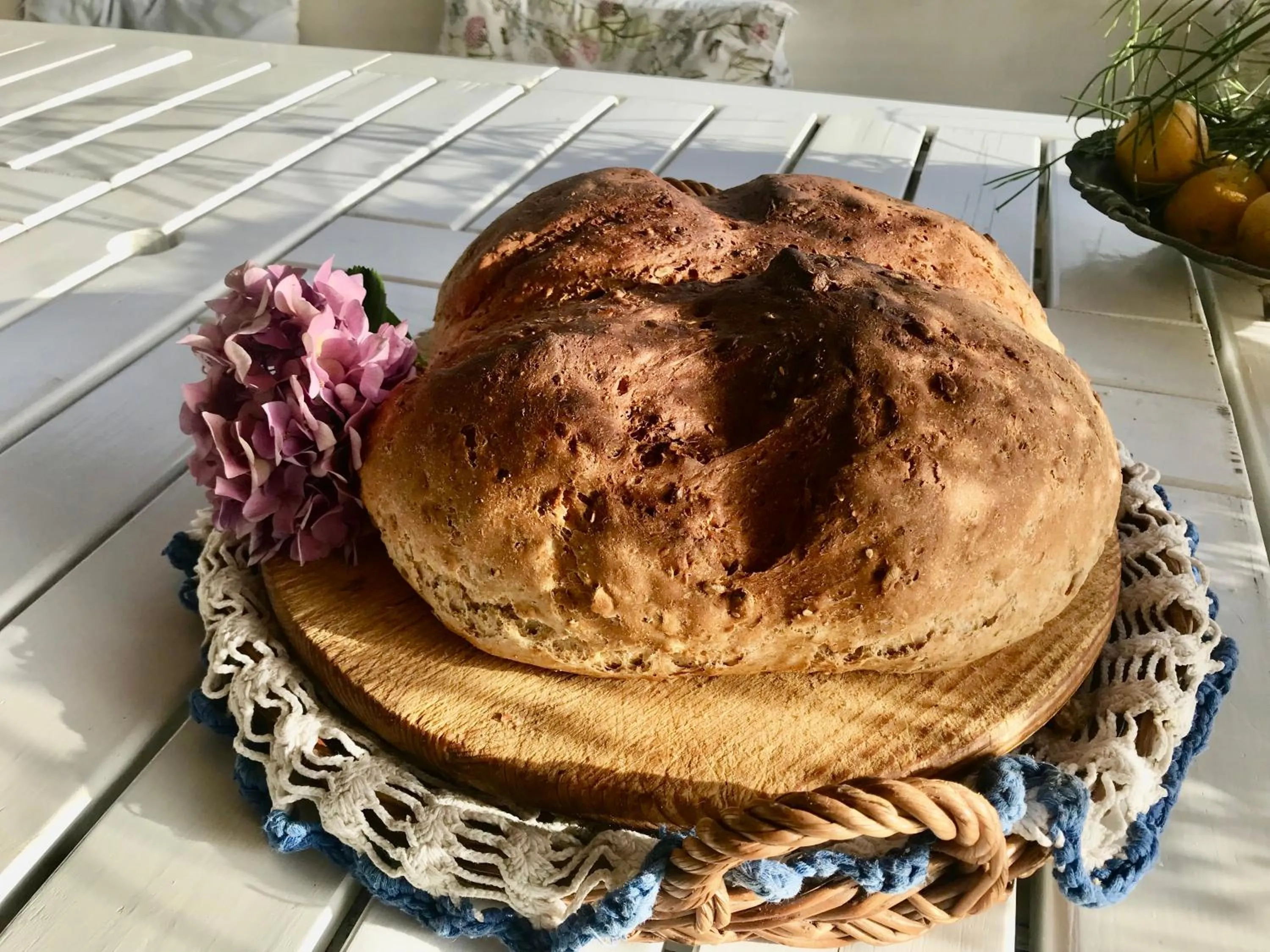 Food close-up in B&B Al Salvatore Di Lipari