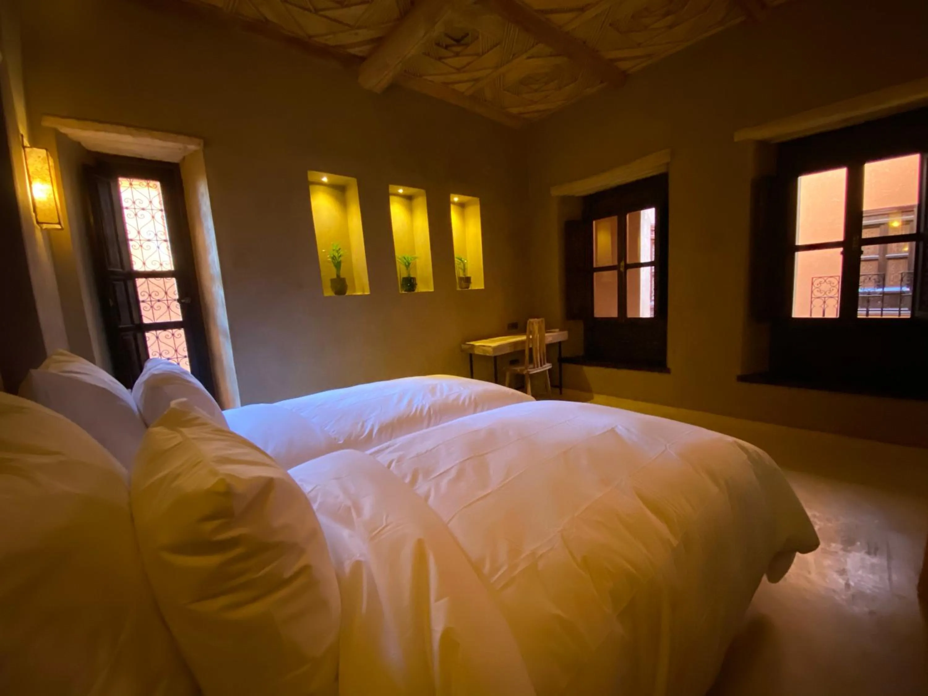 Bedroom, Bed in Kasbah Tamsna