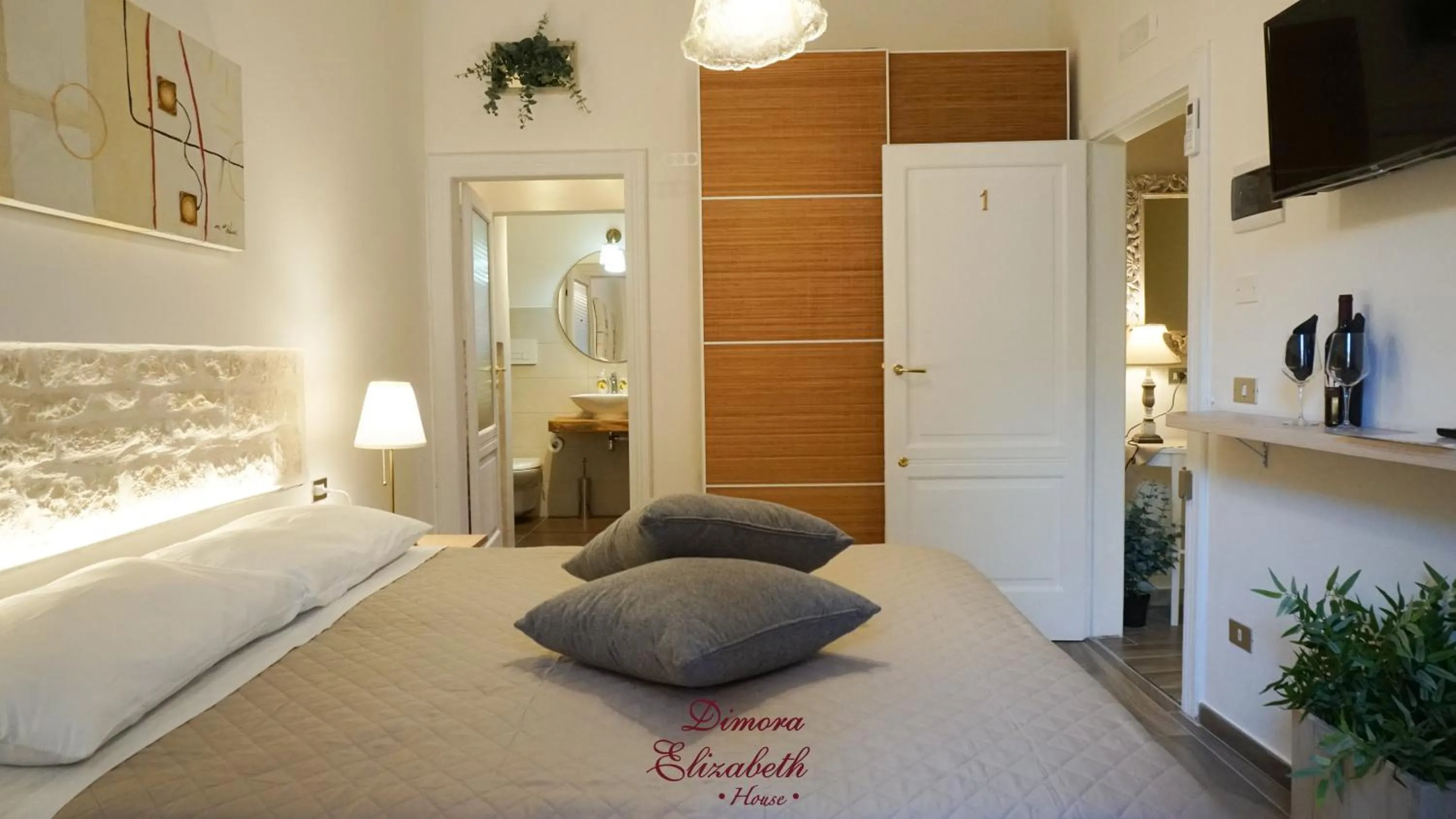 Bed in Dimora Elizabeth II