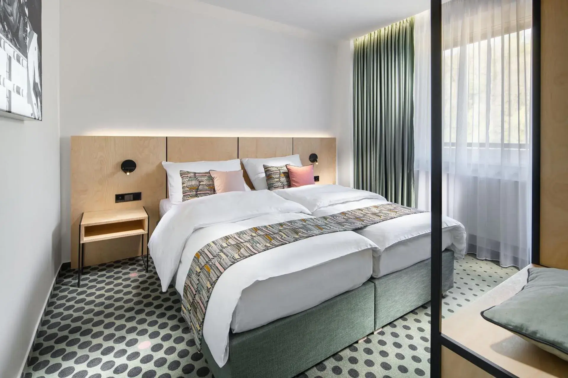 Deluxe Twin Room in B&B Chuchle Arena Praha Deluxe Twin Room in B&B Chuchle Arena Praha