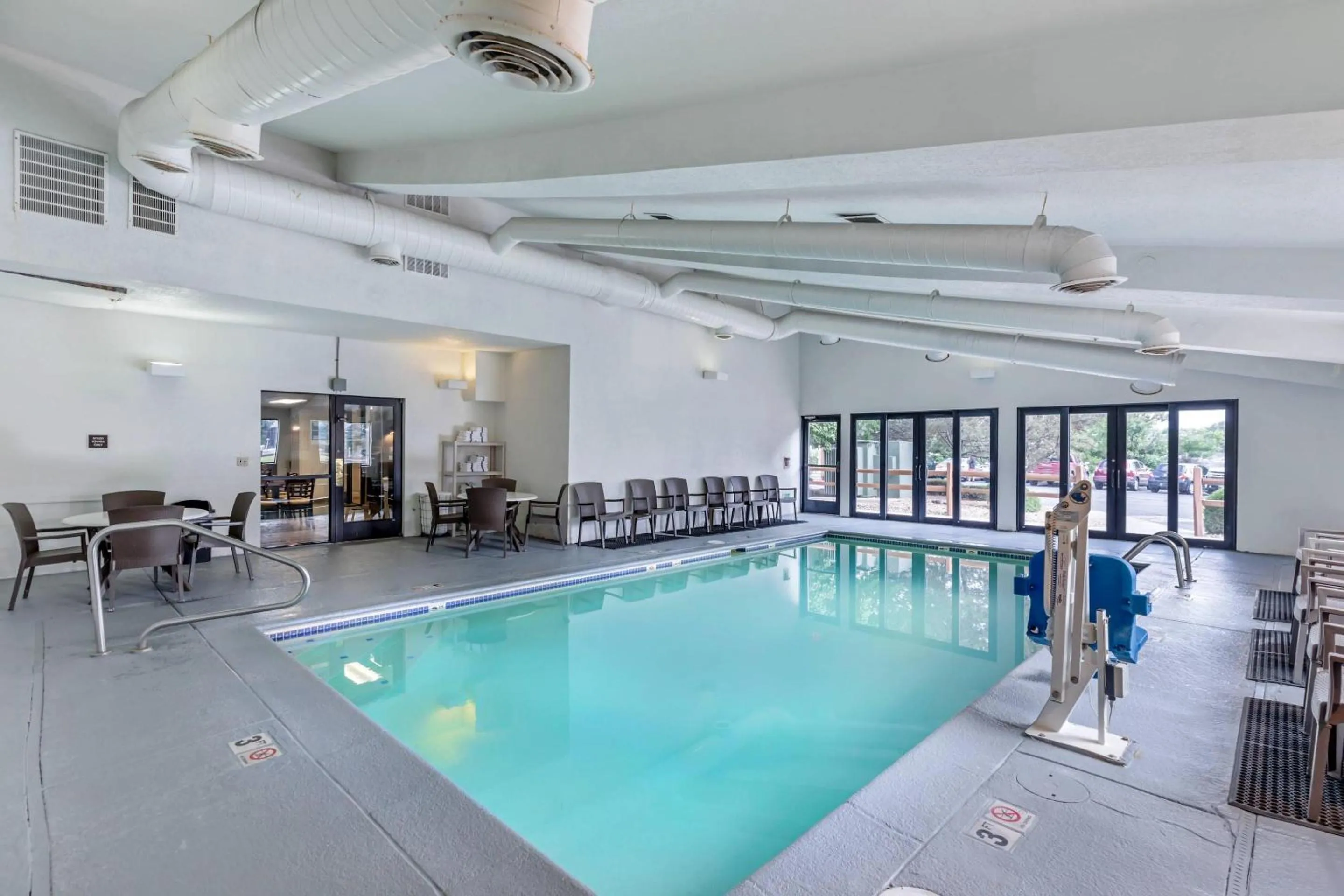 Swimming pool in Sleep Inn Denver Tech Center