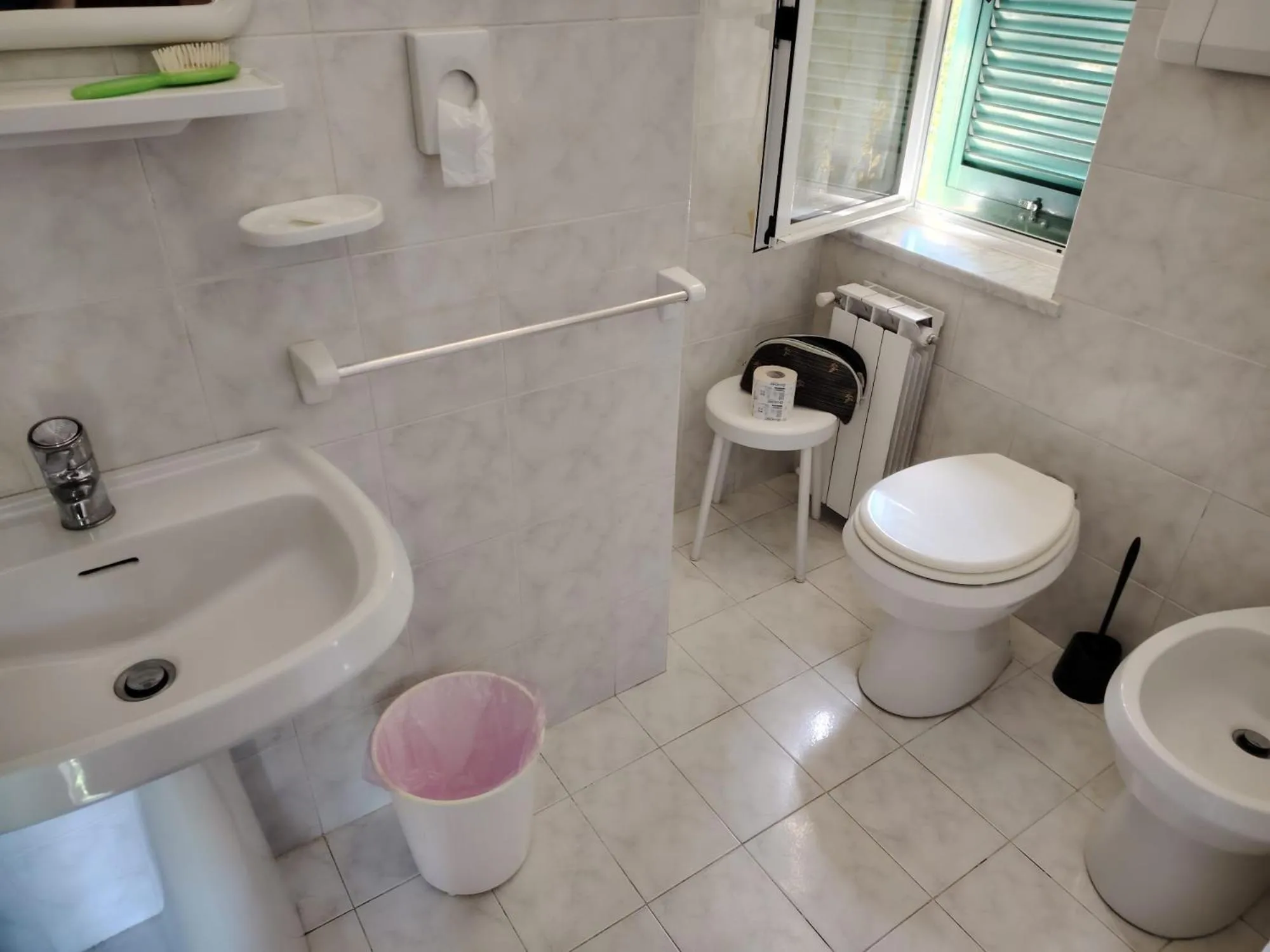 Bathroom in Hotel Silvia Framura - Cinque Terre