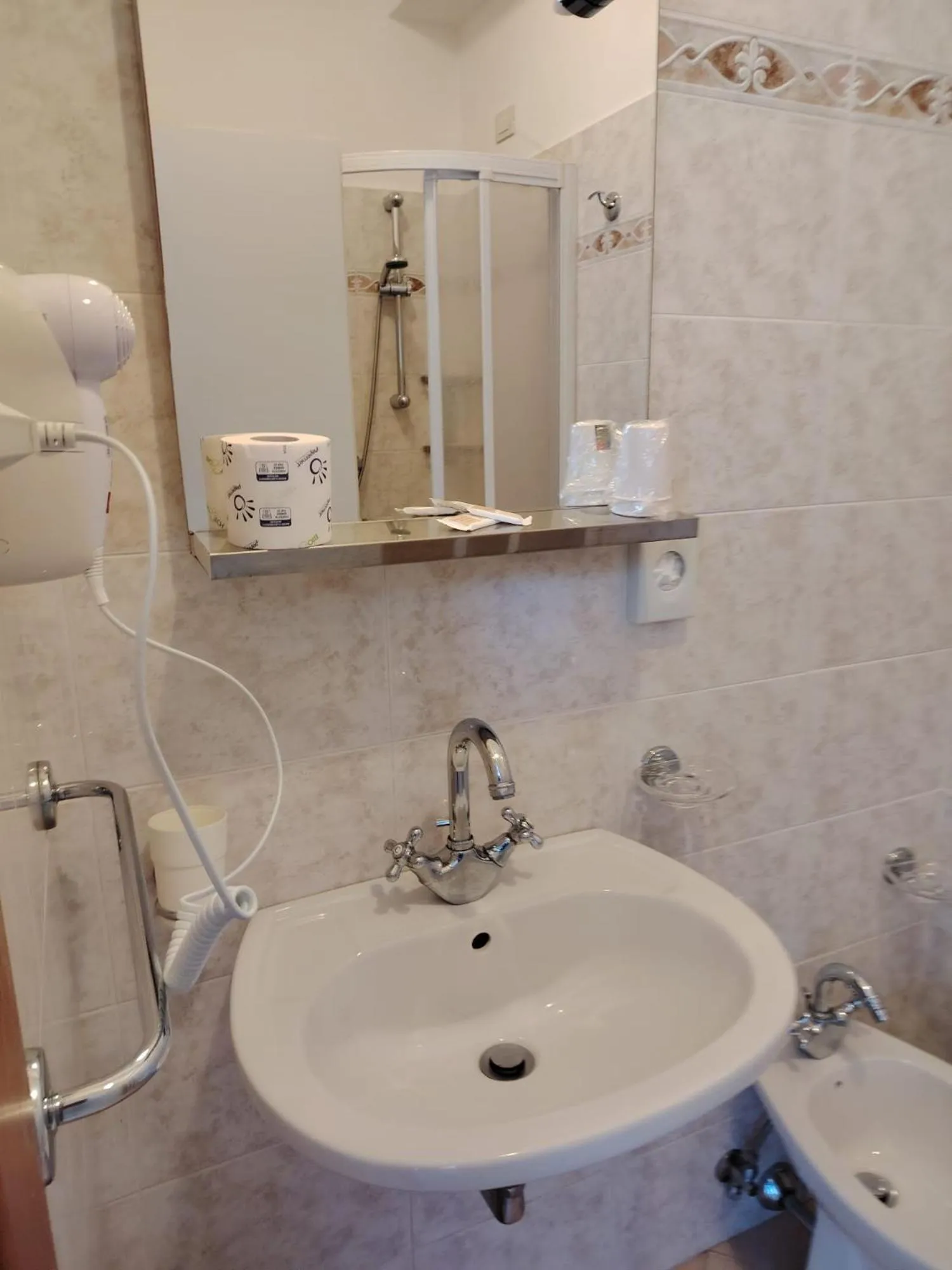 Bathroom in Hotel Silvia Framura - Cinque Terre