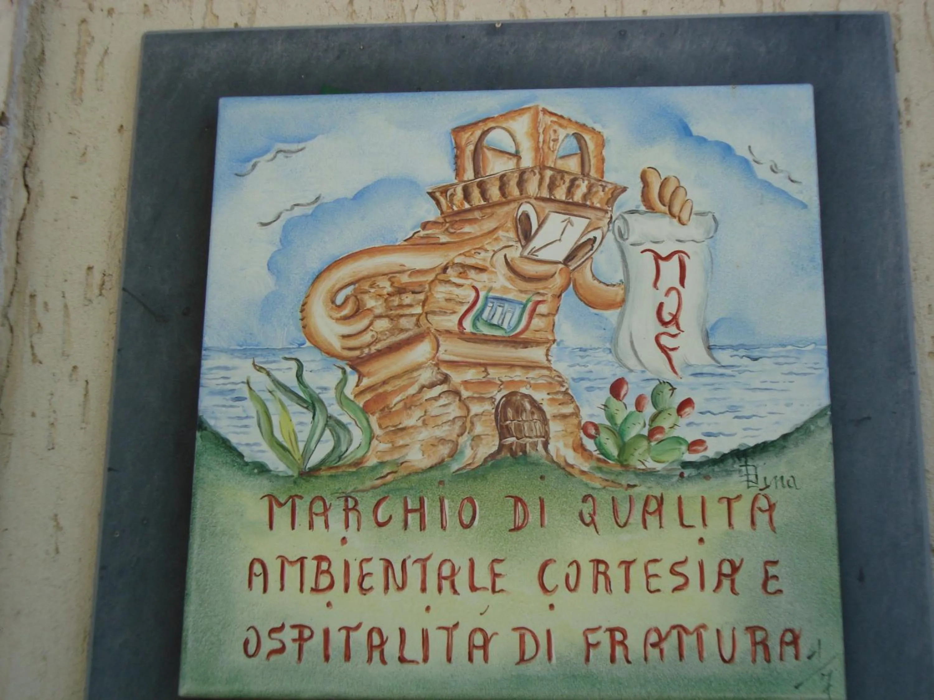 Logo/Certificate/Sign in Hotel Silvia Framura - Cinque Terre