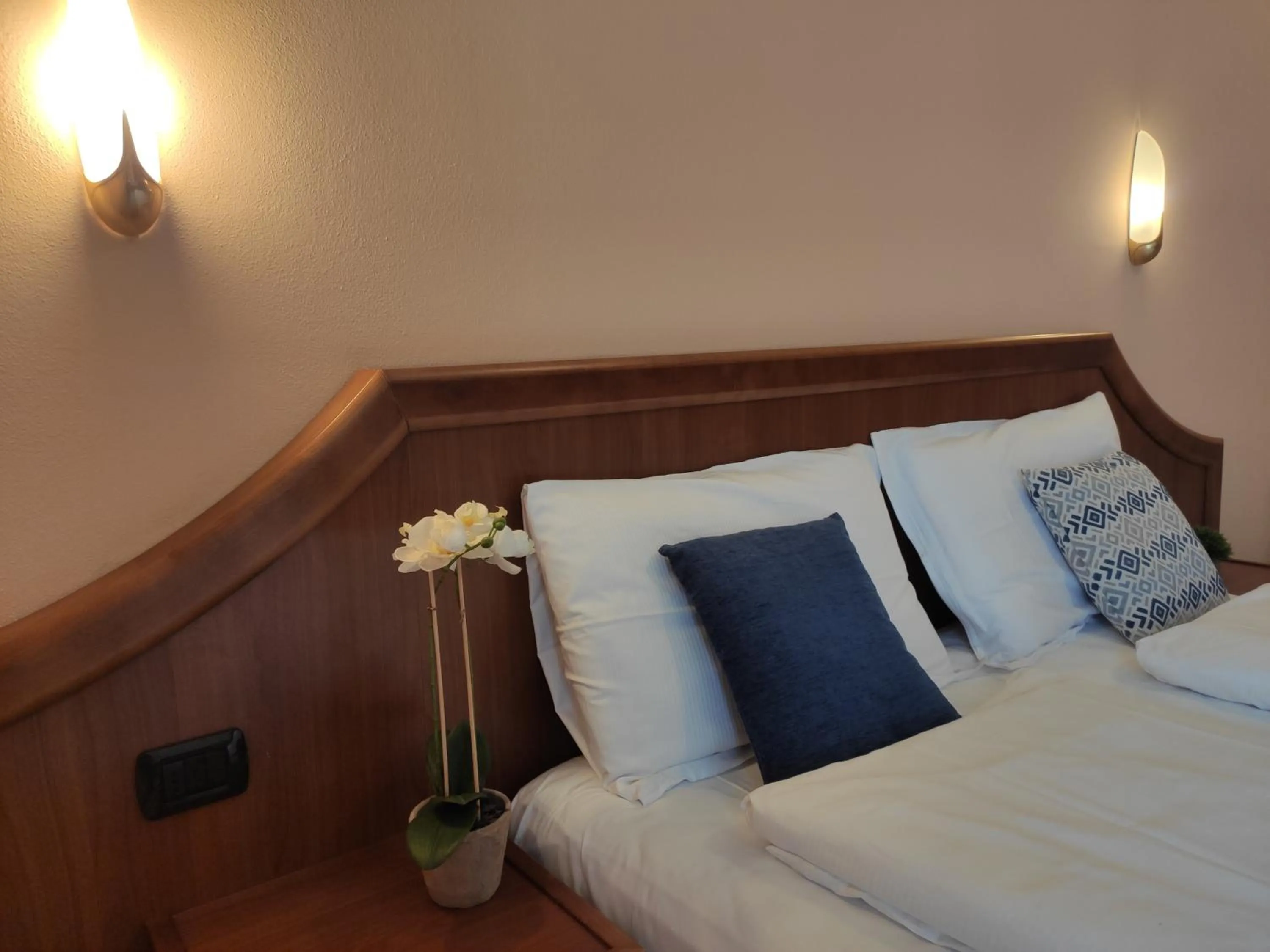 Bed in Hotel Giardino