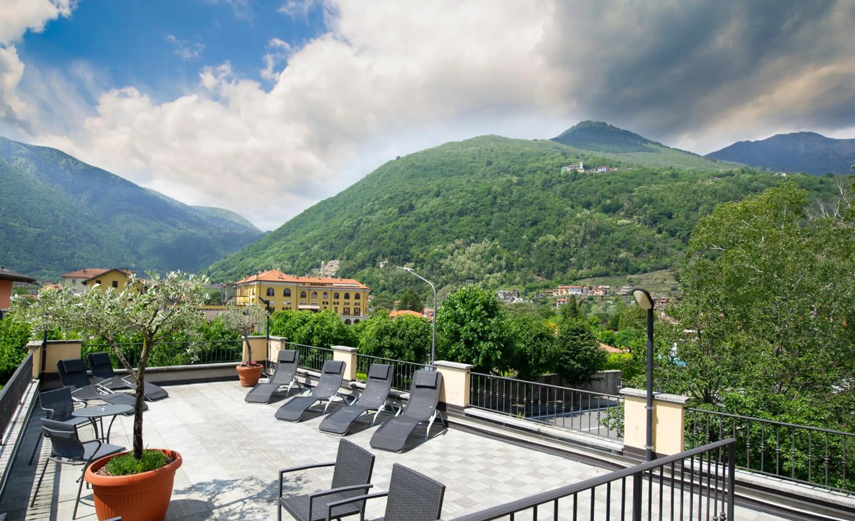 Natural landscape in Hotel Giardino