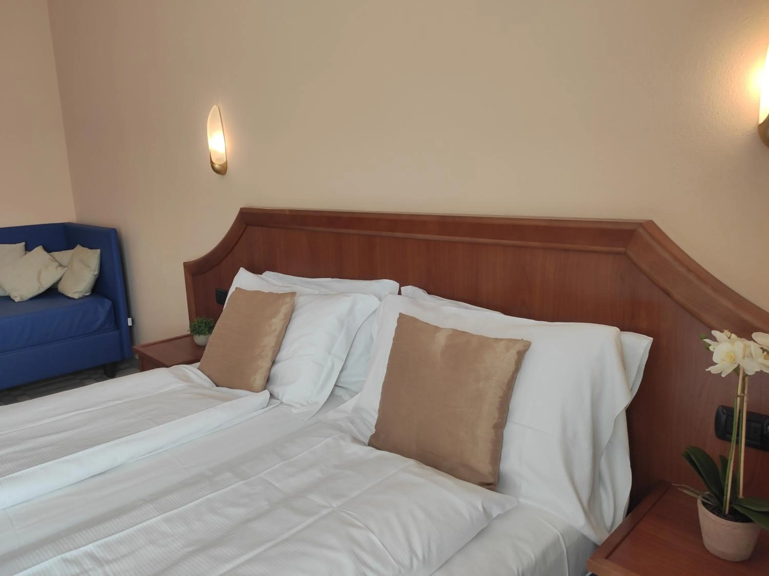 Bed in Hotel Giardino