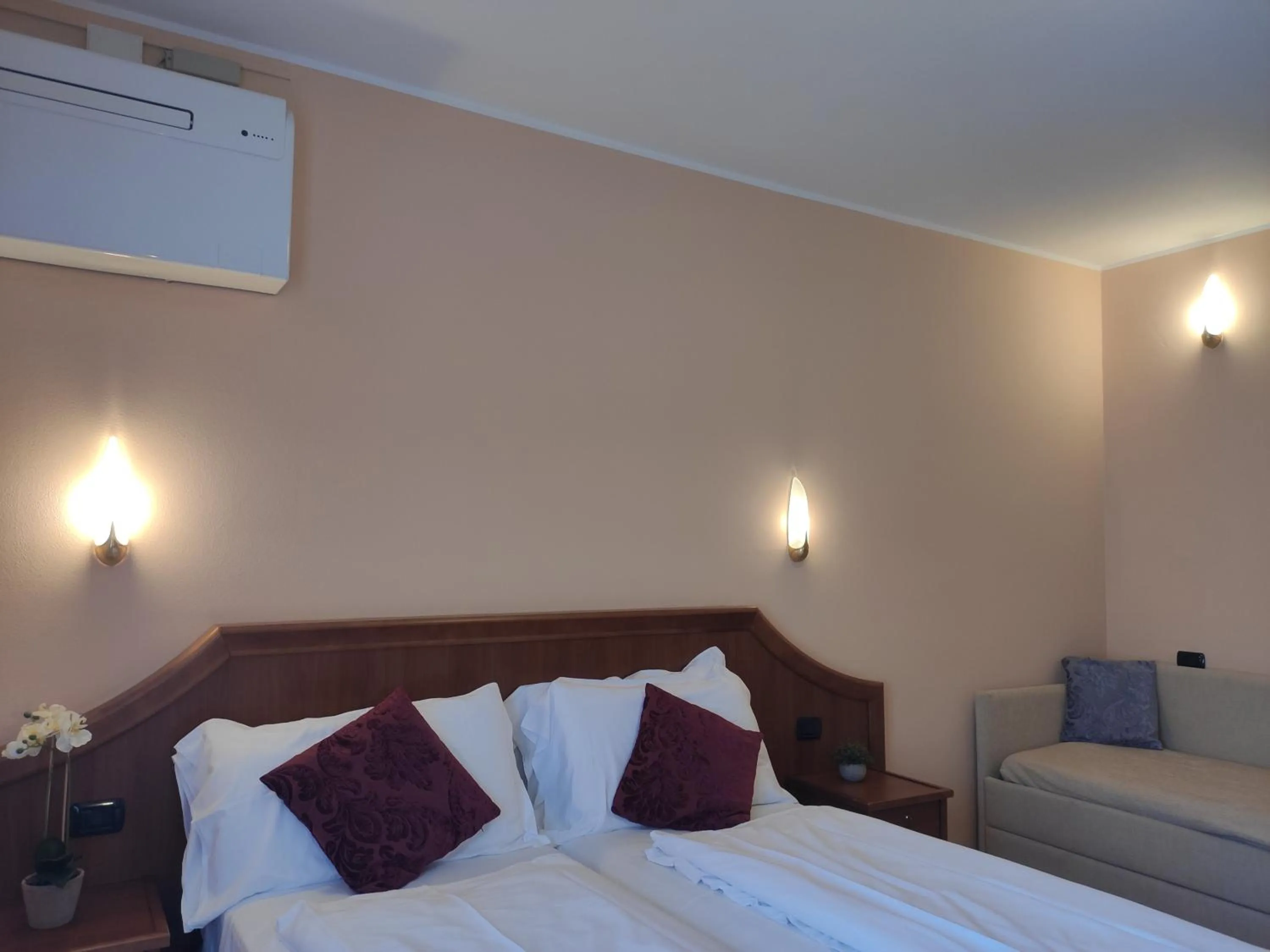 Bed in Hotel Giardino