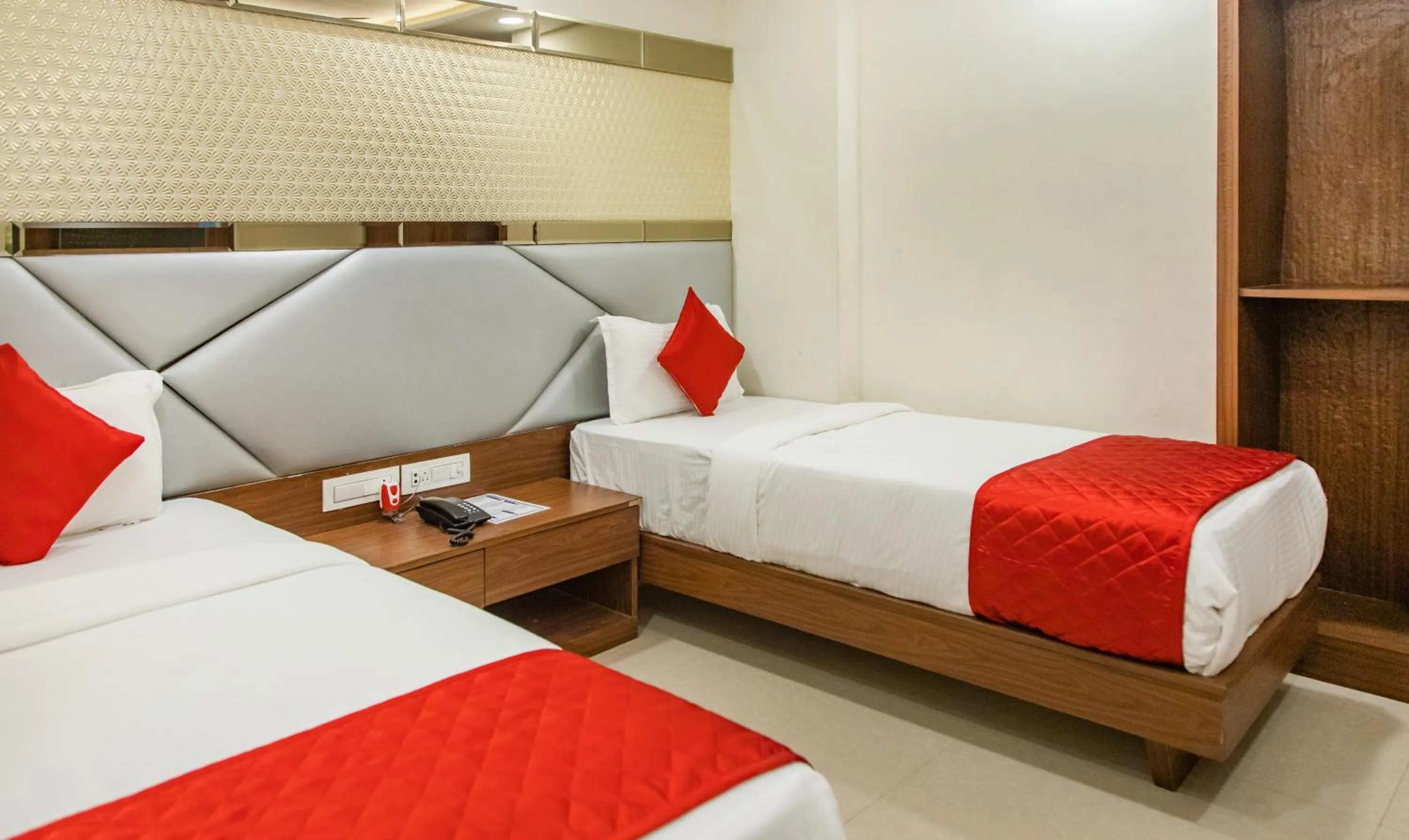 Bed in Hotel Hometown Near US Embassy BKC