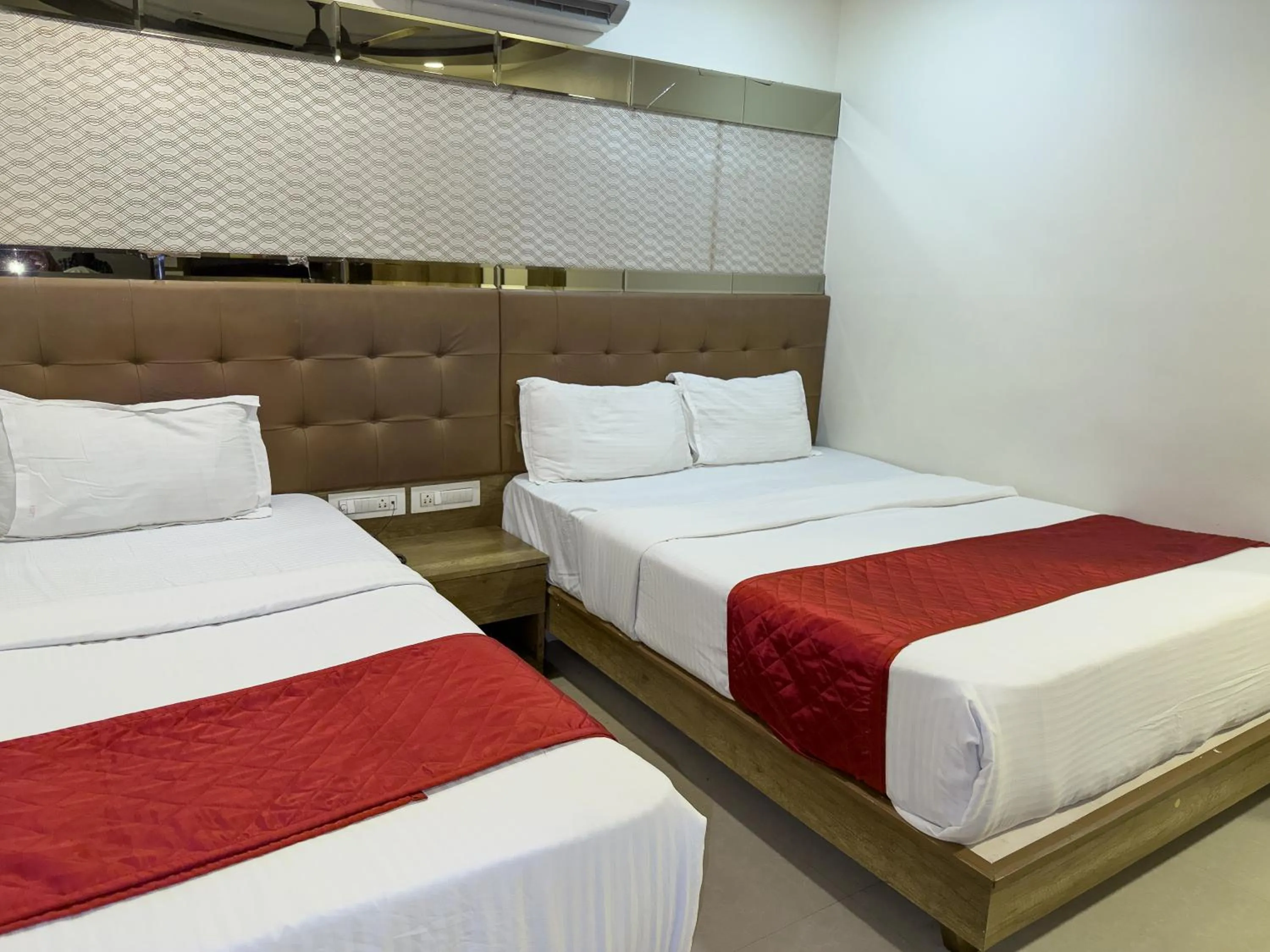 Bedroom, Bed in Hotel Hometown Near US Embassy BKC