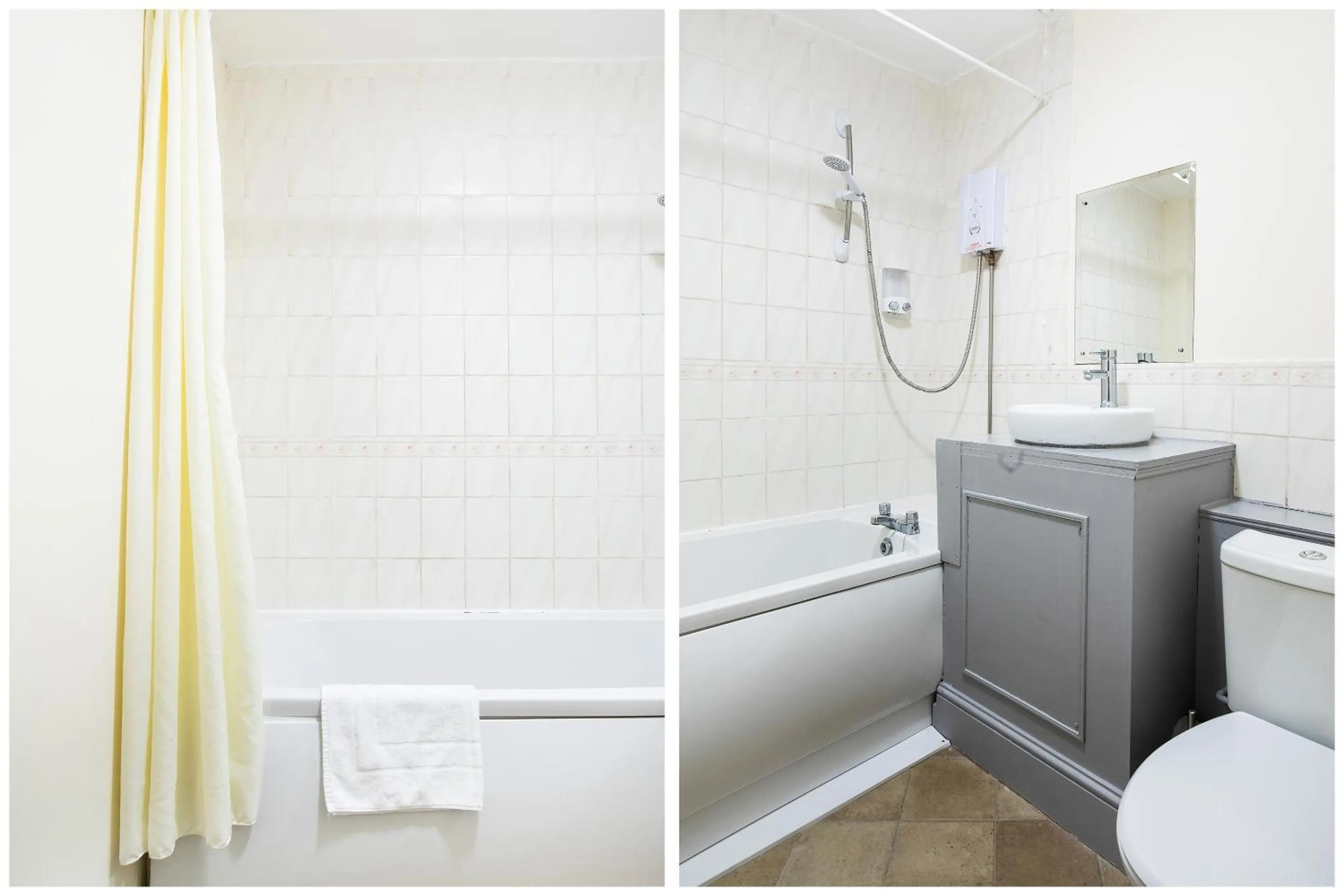 Bathroom in OYO The Green Man Pub And Hotel