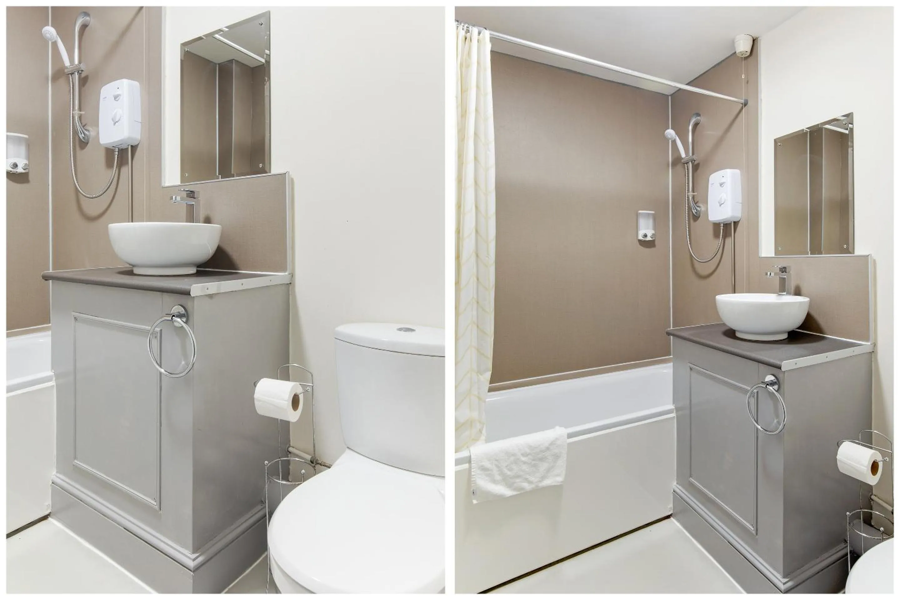 Bathroom in OYO The Green Man Pub And Hotel