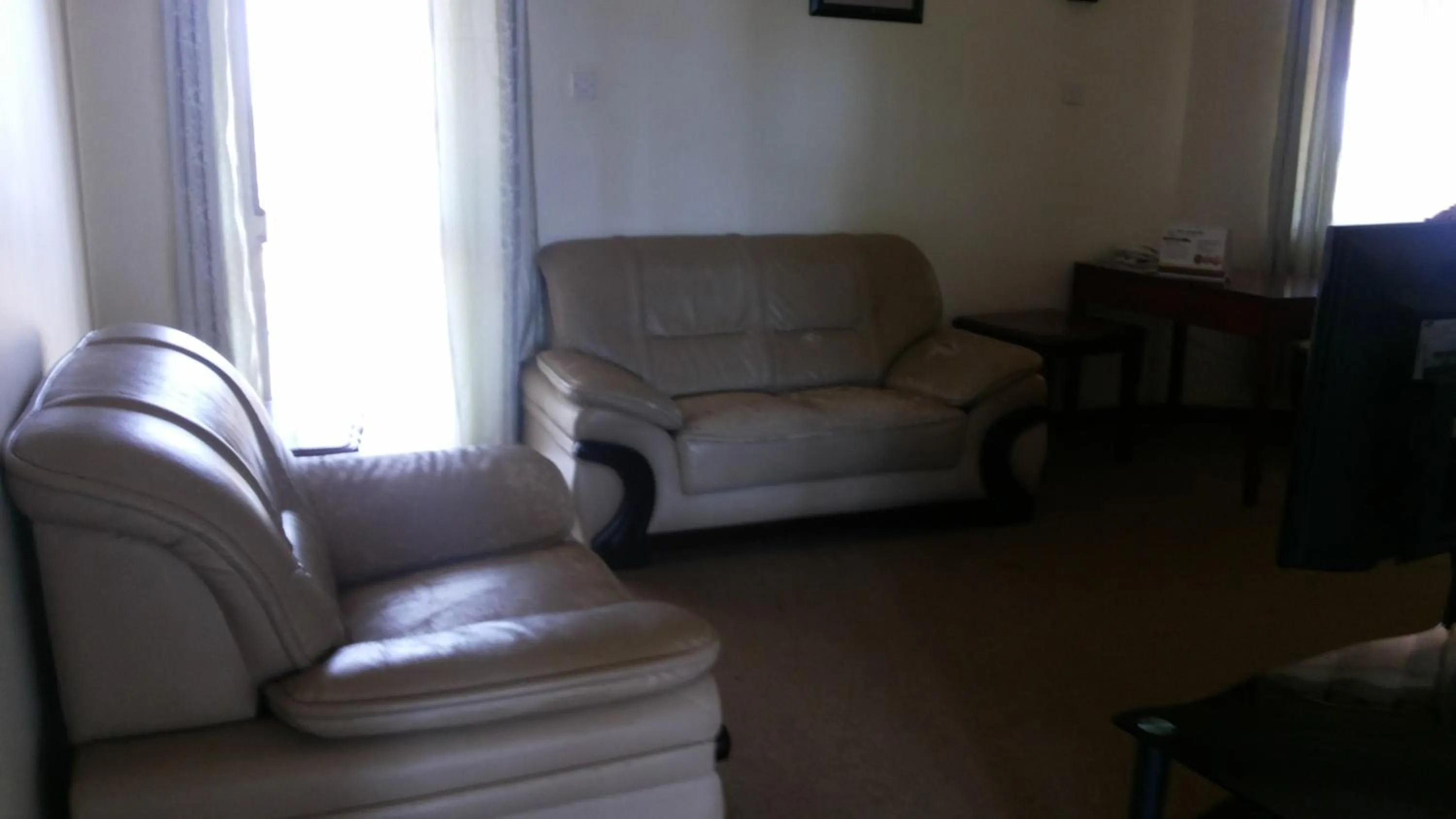 Seating area in Zawadi Hotel