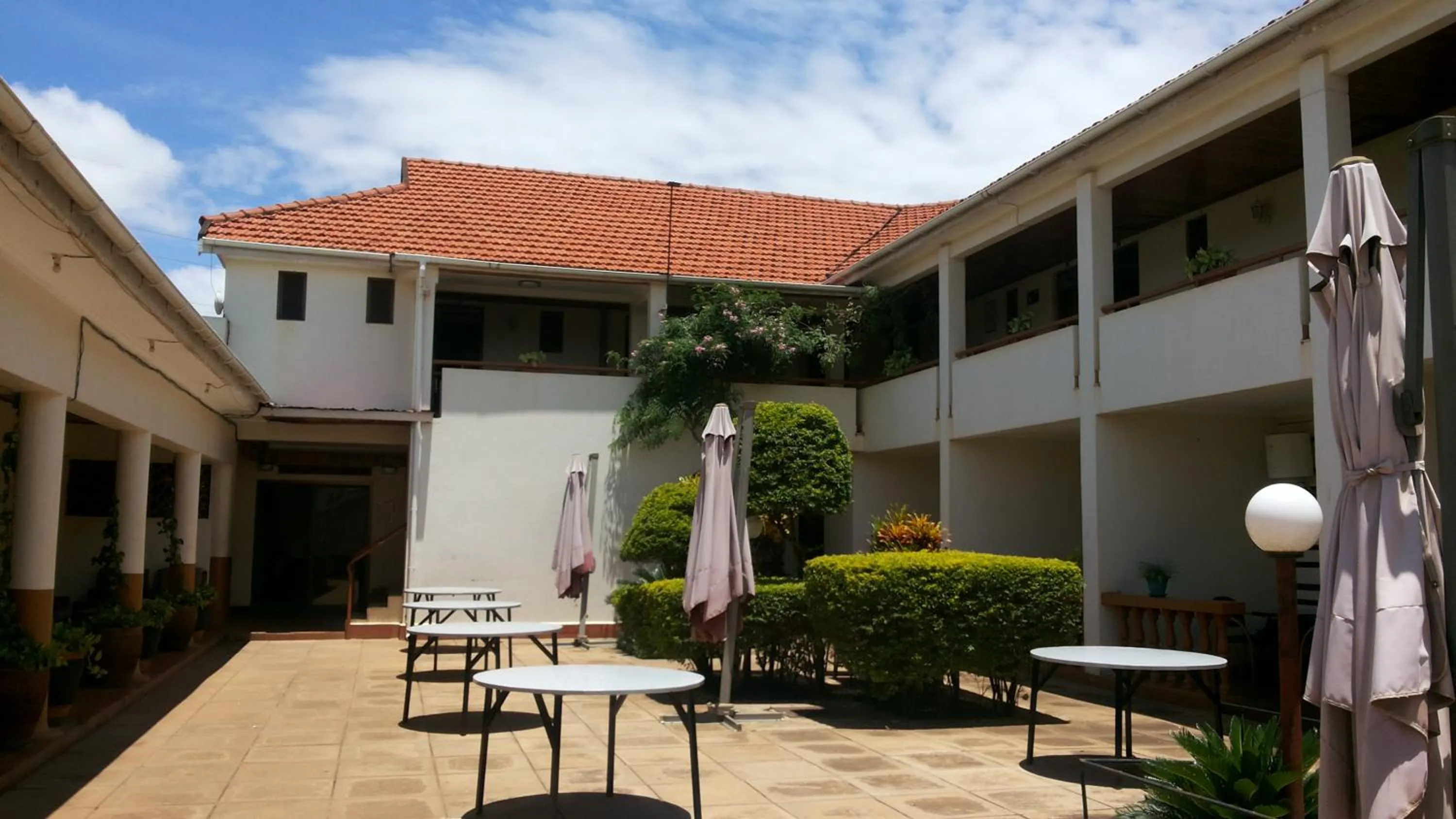 Facade/entrance in Zawadi Hotel