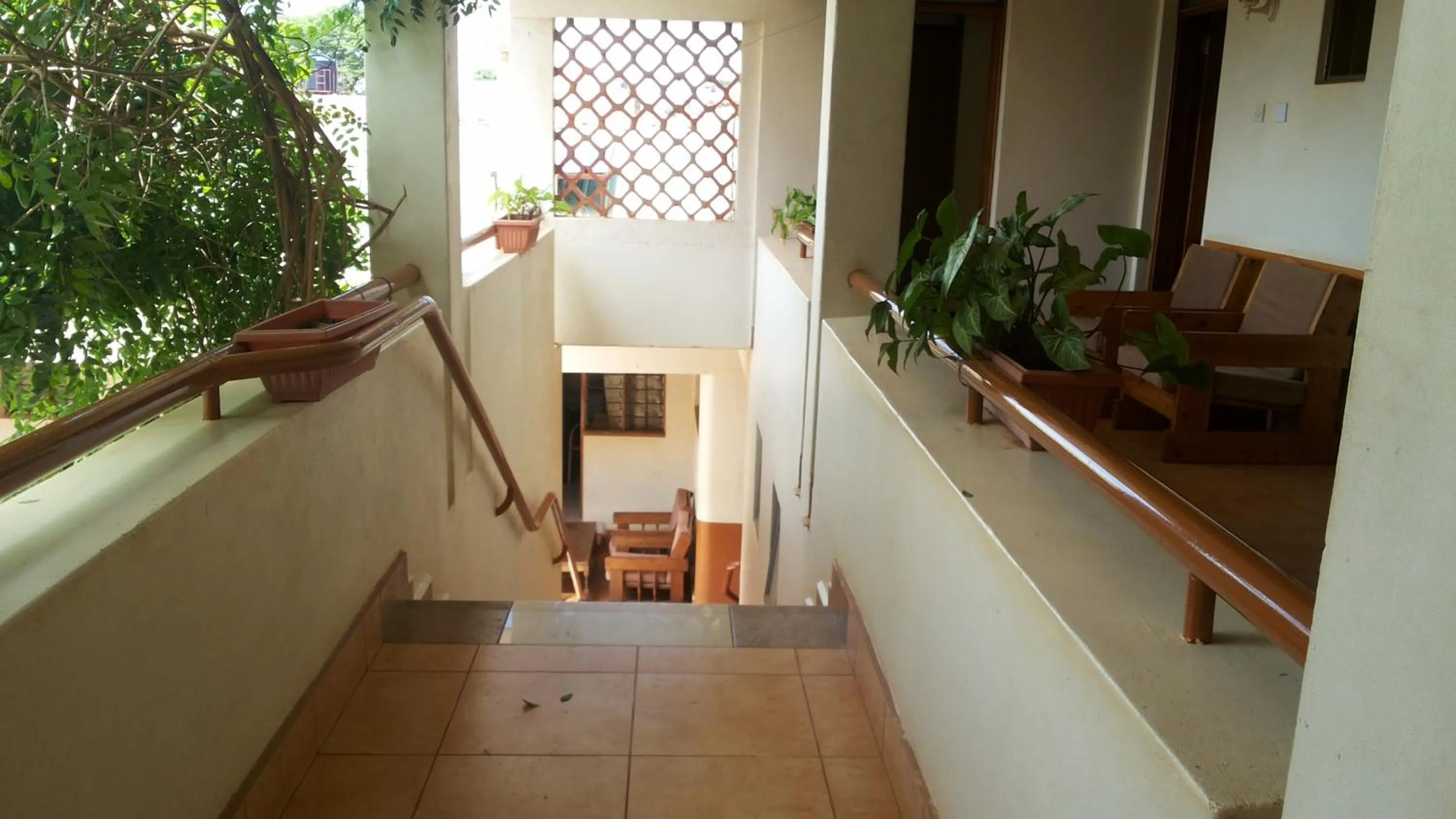 Balcony/Terrace in Zawadi Hotel