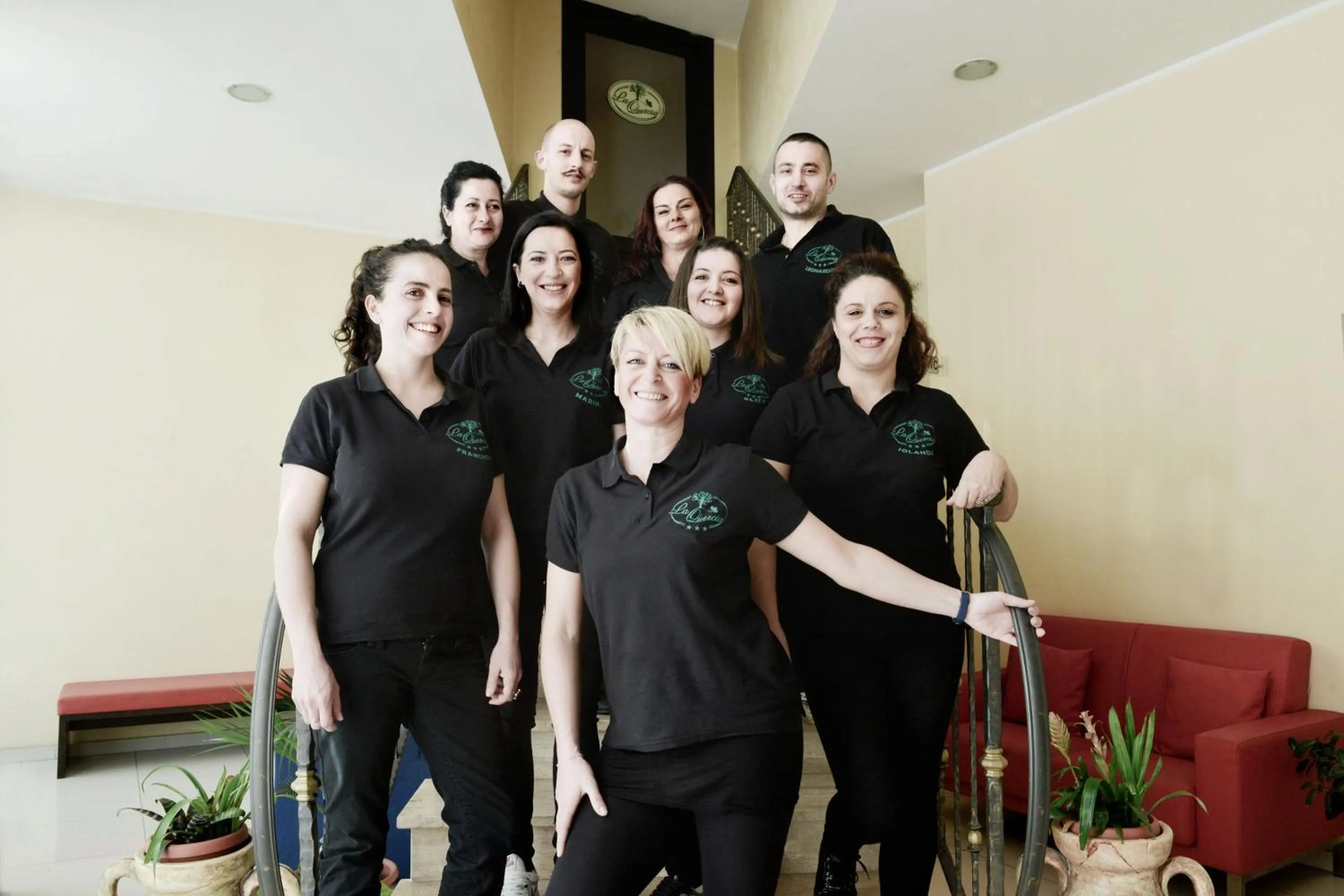 Staff in Hotel La Quercia