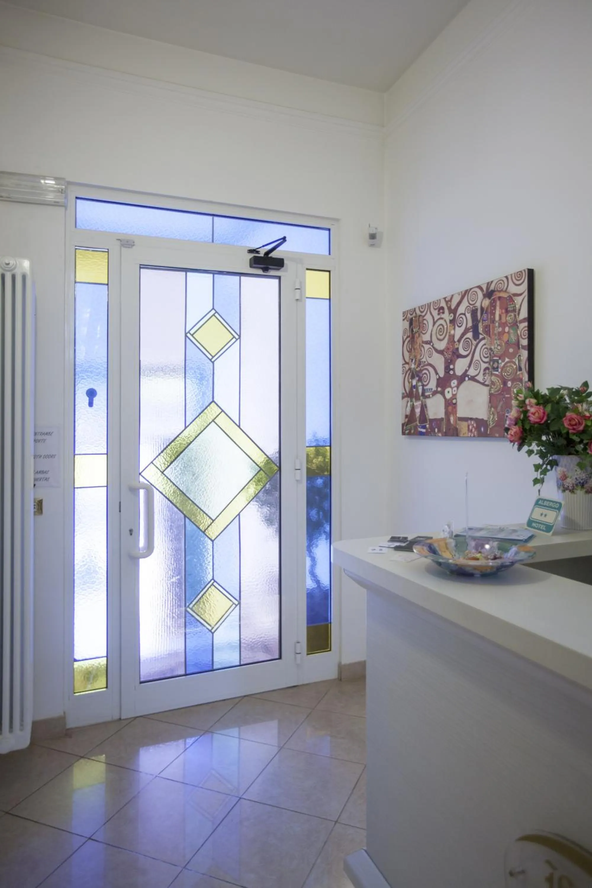 Lobby or reception in Hotel Amalfi