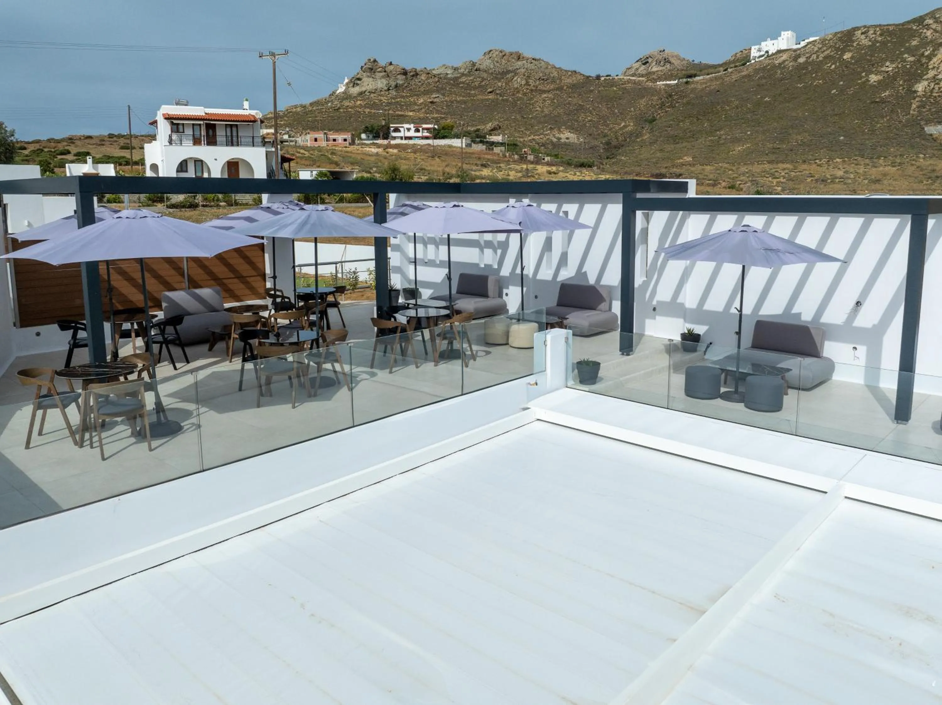 Lounge or bar in El Mar Naxos