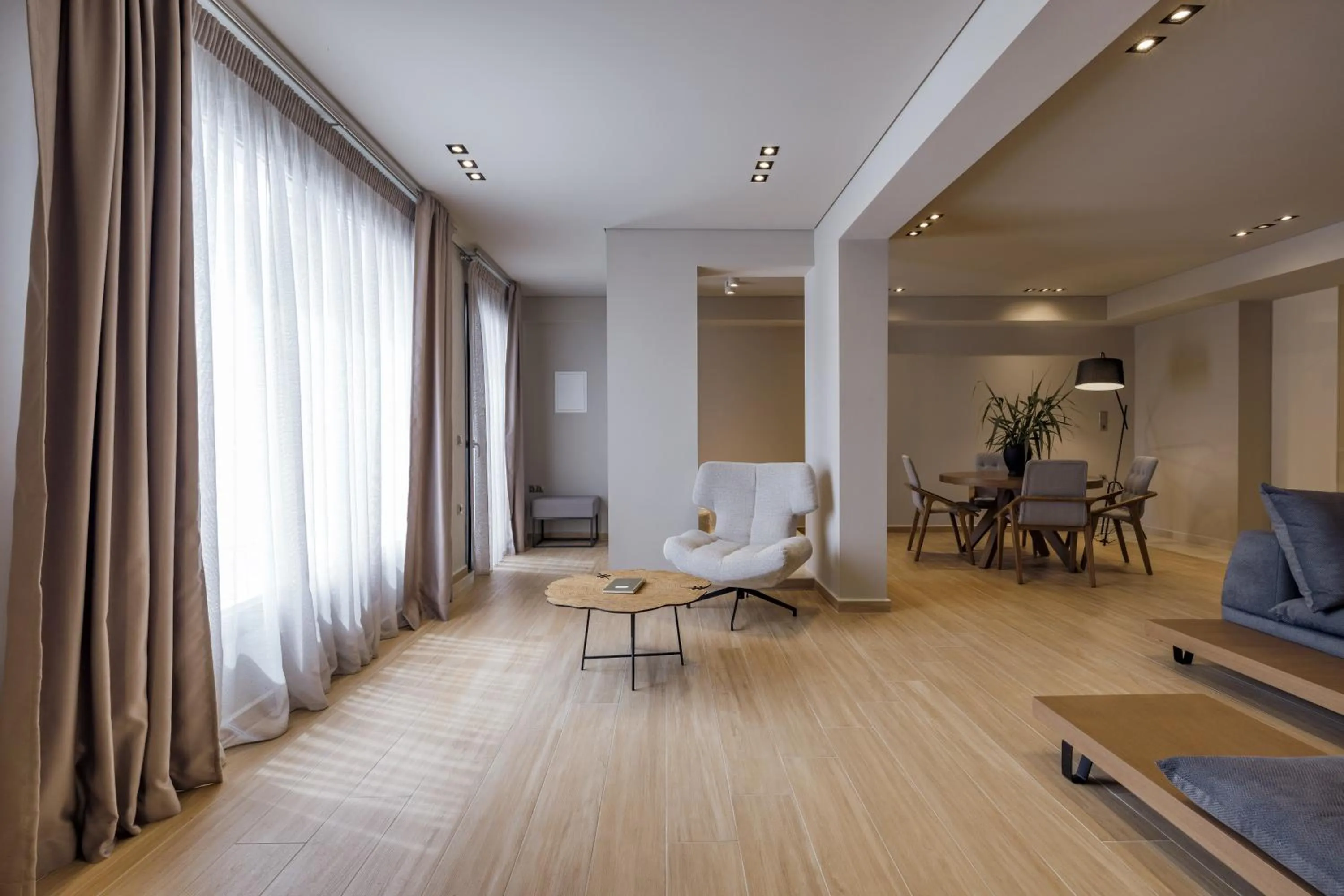 Living room in El Mar Naxos
