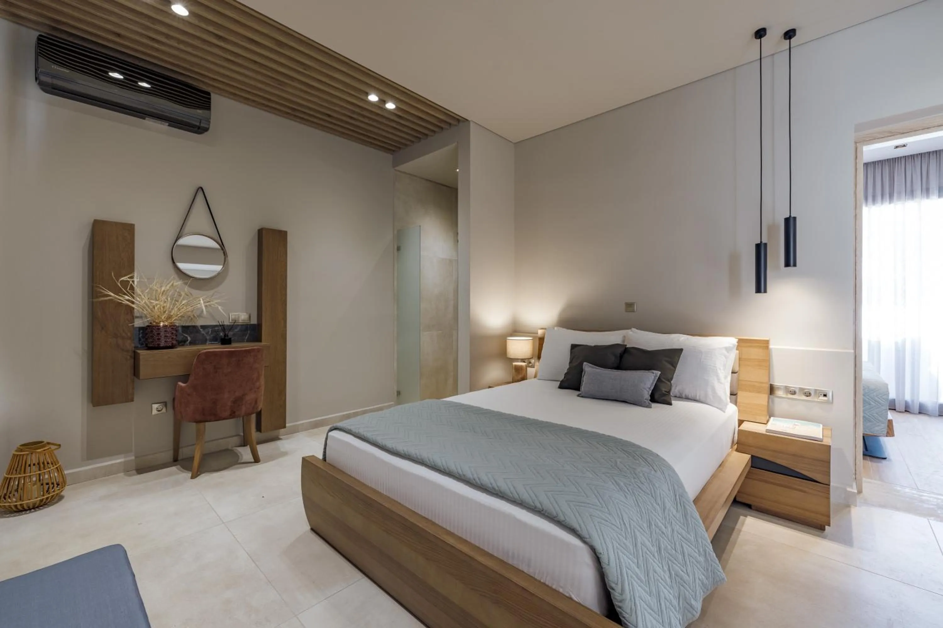 Bedroom, Bed in El Mar Naxos