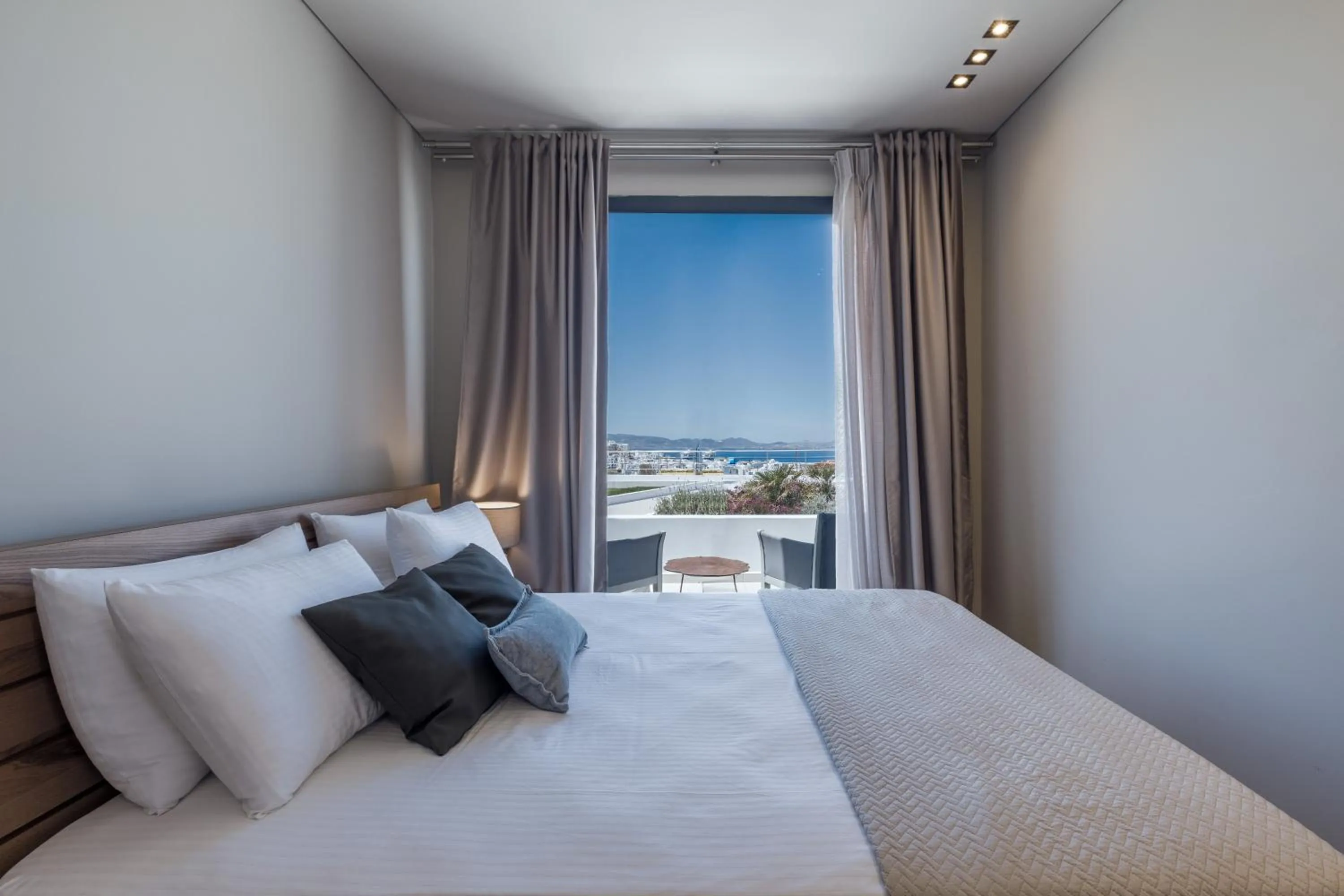 Bedroom, Bed in El Mar Naxos