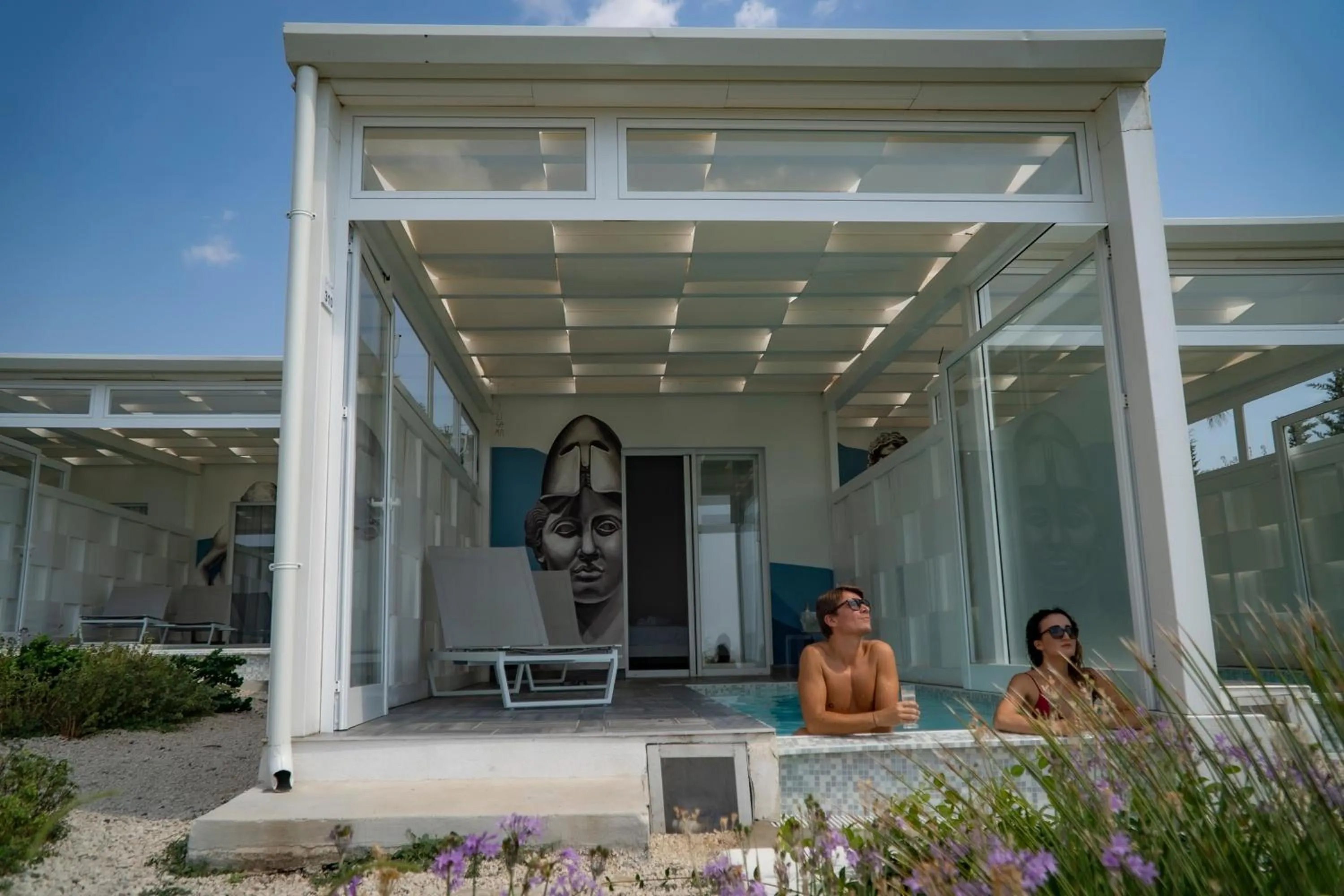 Swimming pool in Doric Eco Boutique Resort & Spa - Sicily